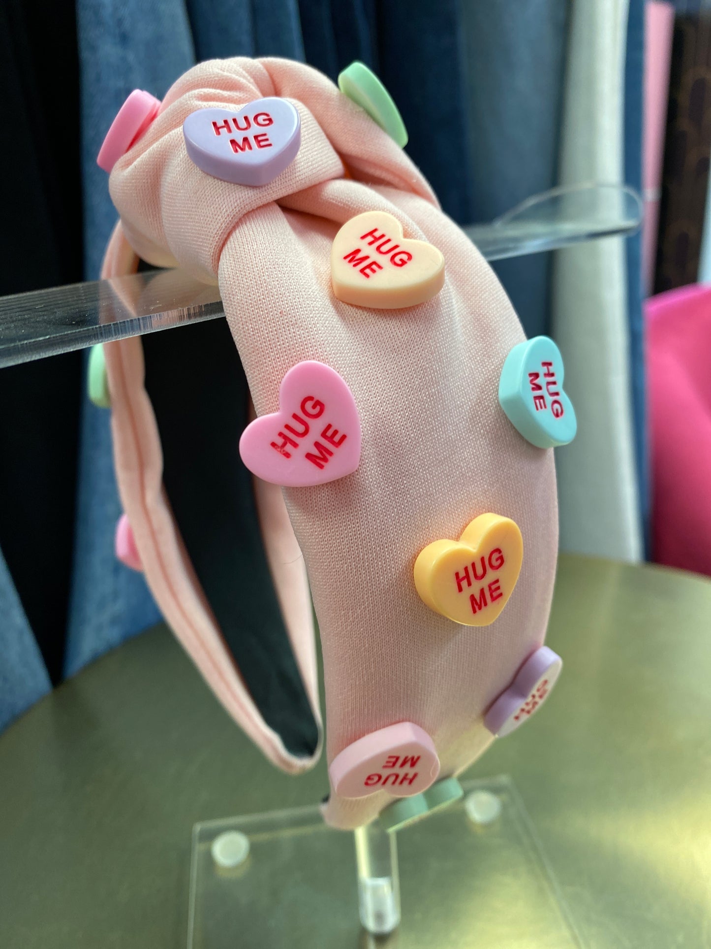 Hug Me Candy Heart Headband