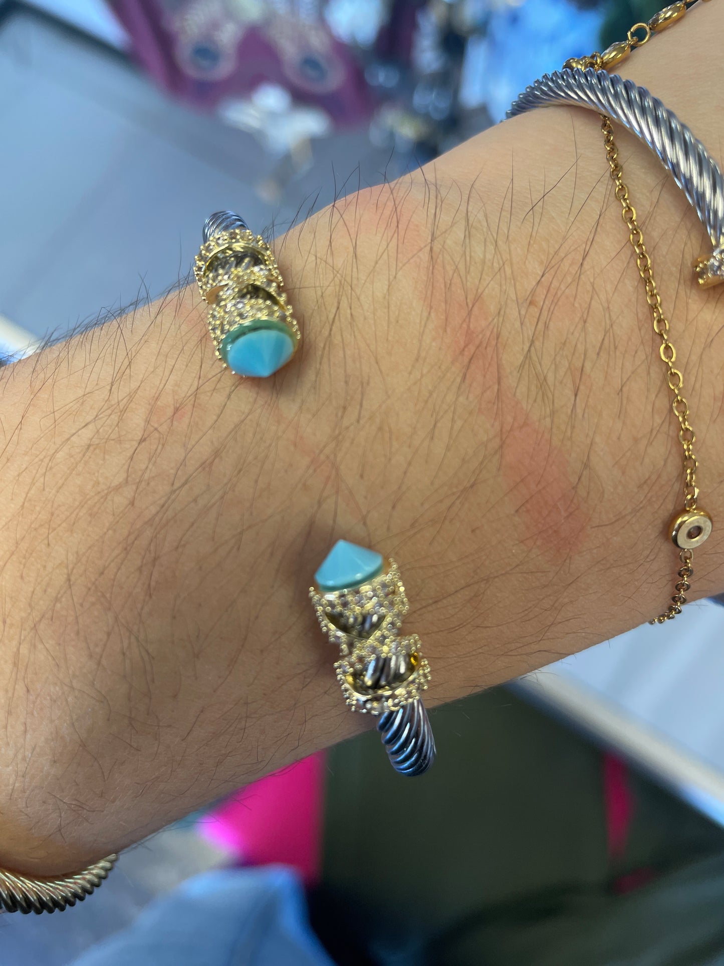 Cable Bracelets Multi