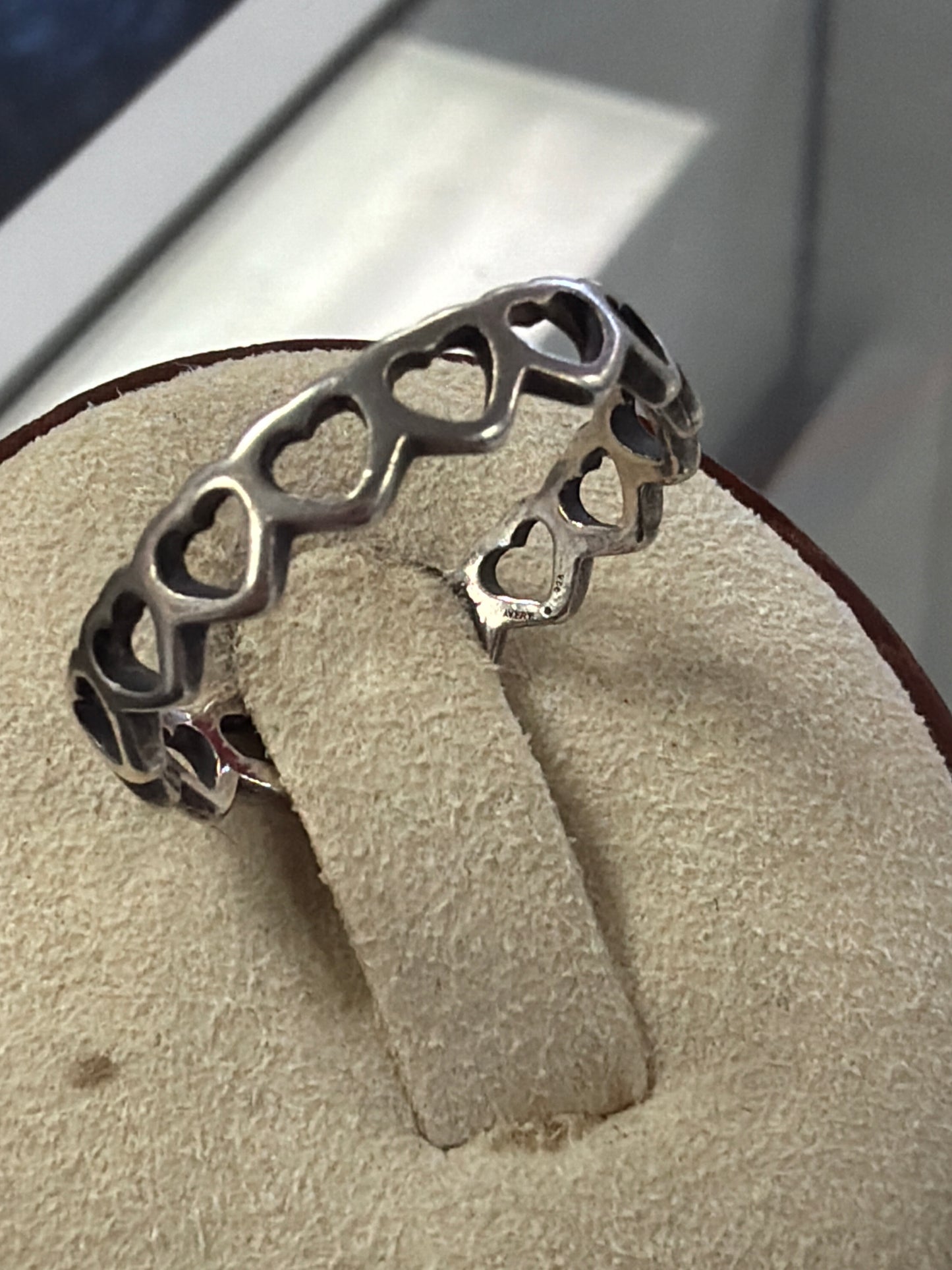 James Avery Tiny Heart Ring Band
