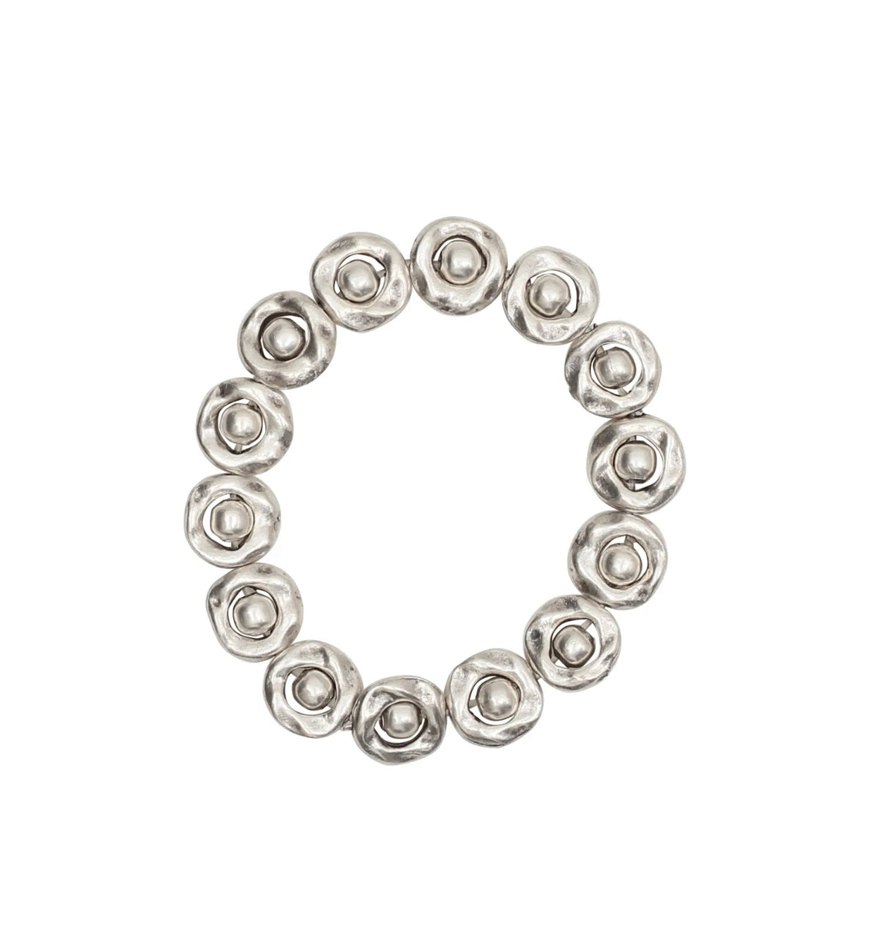 Handmade Pewter Bracelet