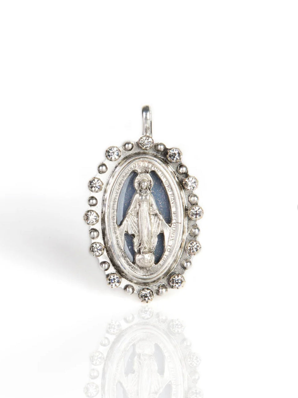 Milagrosa Medallion - Silver