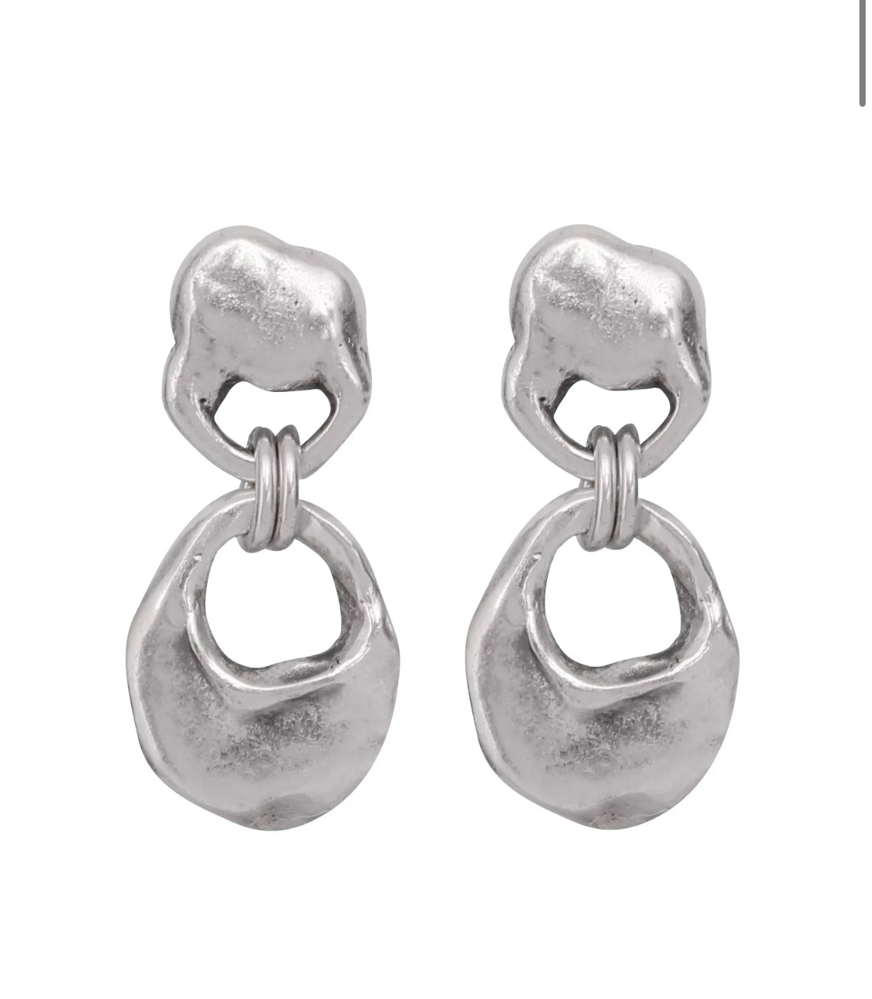 Handmade Pewter Earrings