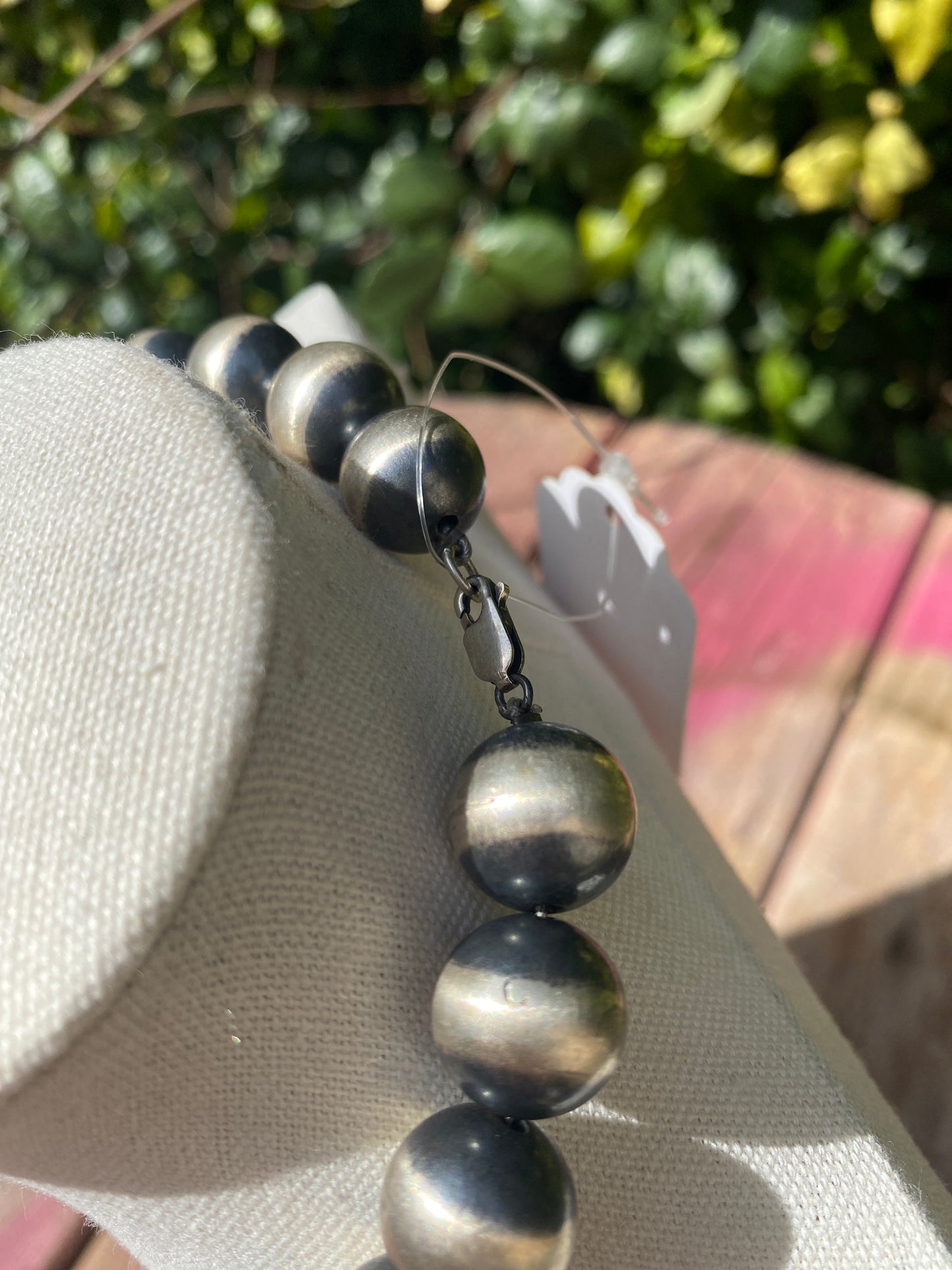 14mm Navajo | Navajo Style Handmade Navajo Style Pearls Necklace | Varying Lengths