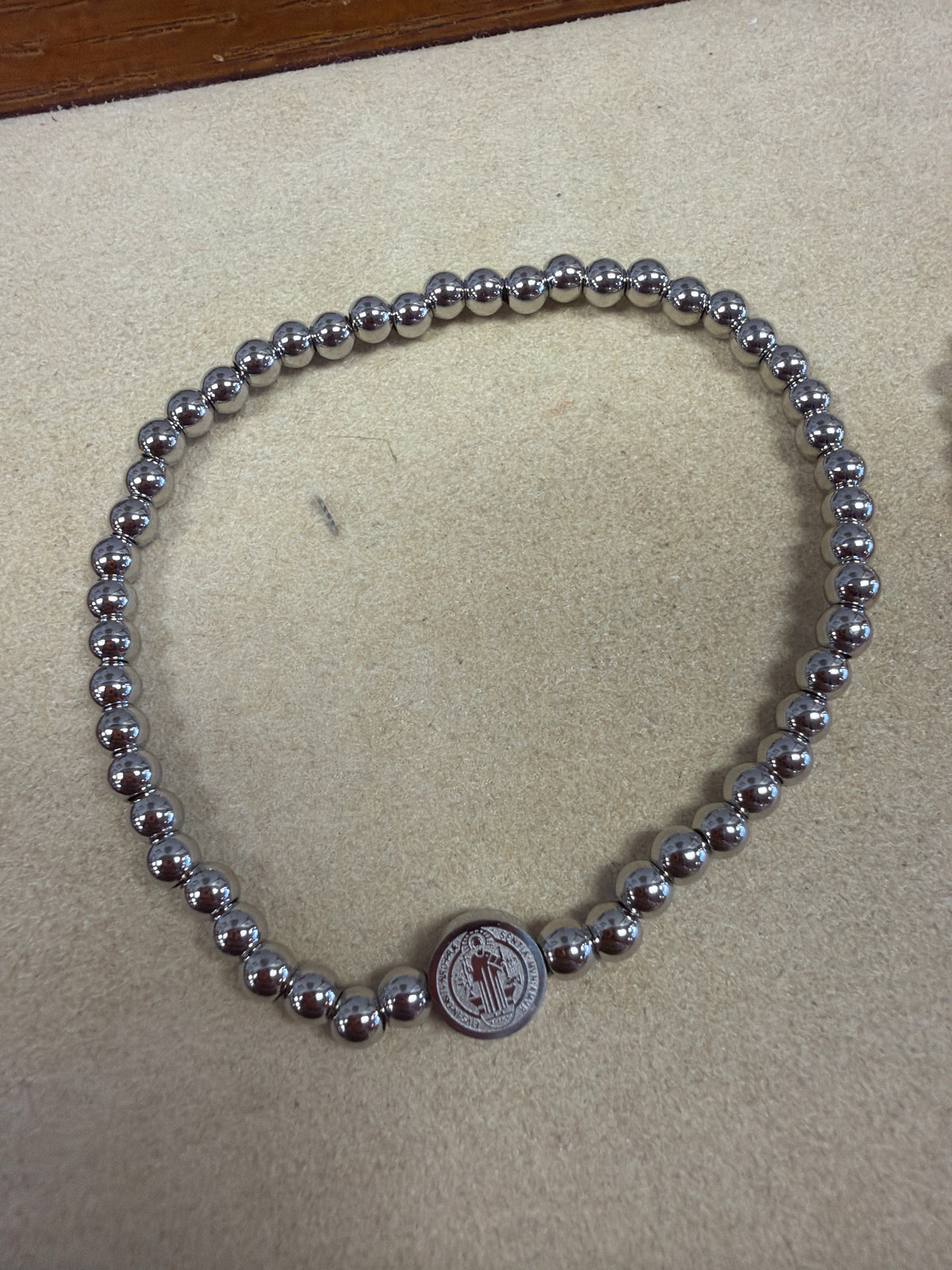 Beaded Religious Bracelet