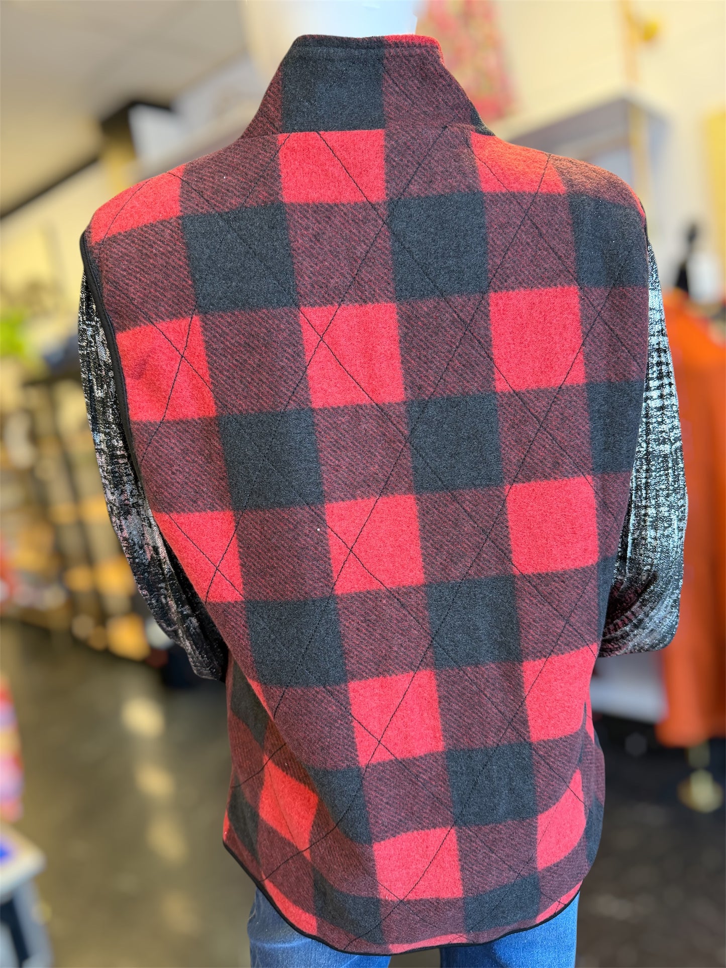 Buffalo Plaid Vest