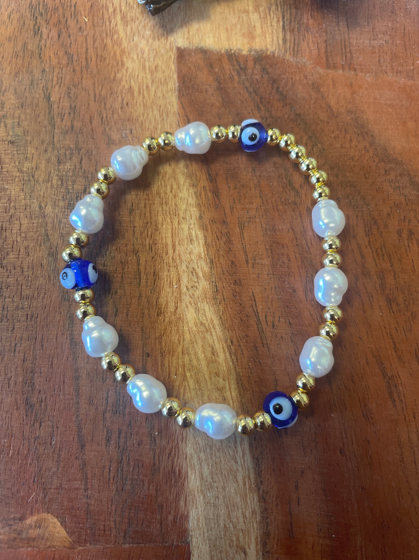 Evil Eye Beaded Bracelet