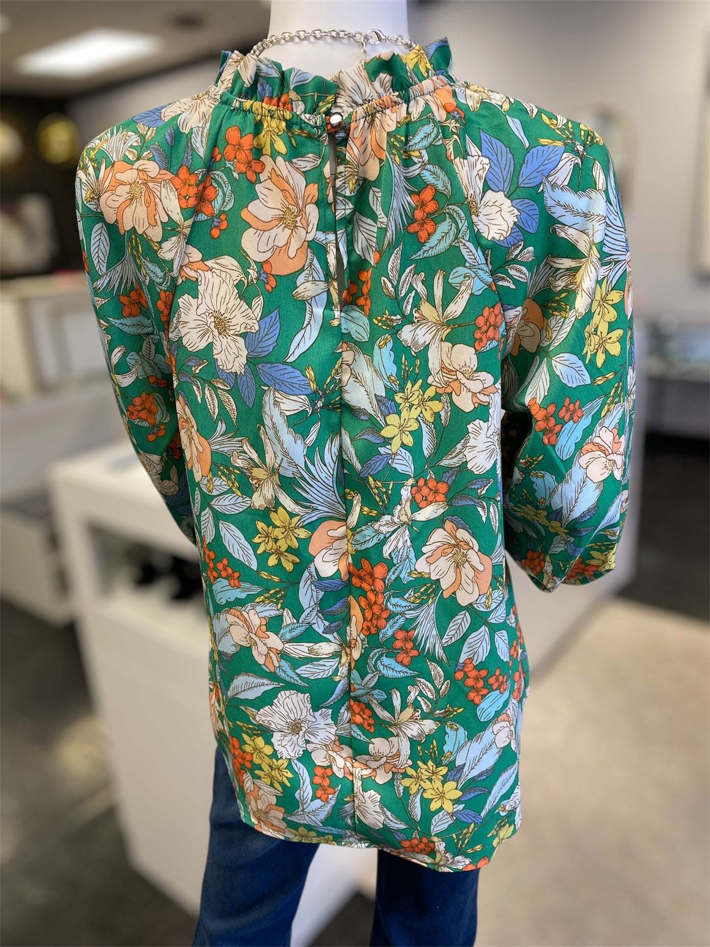 Floral Long Sleeve Top