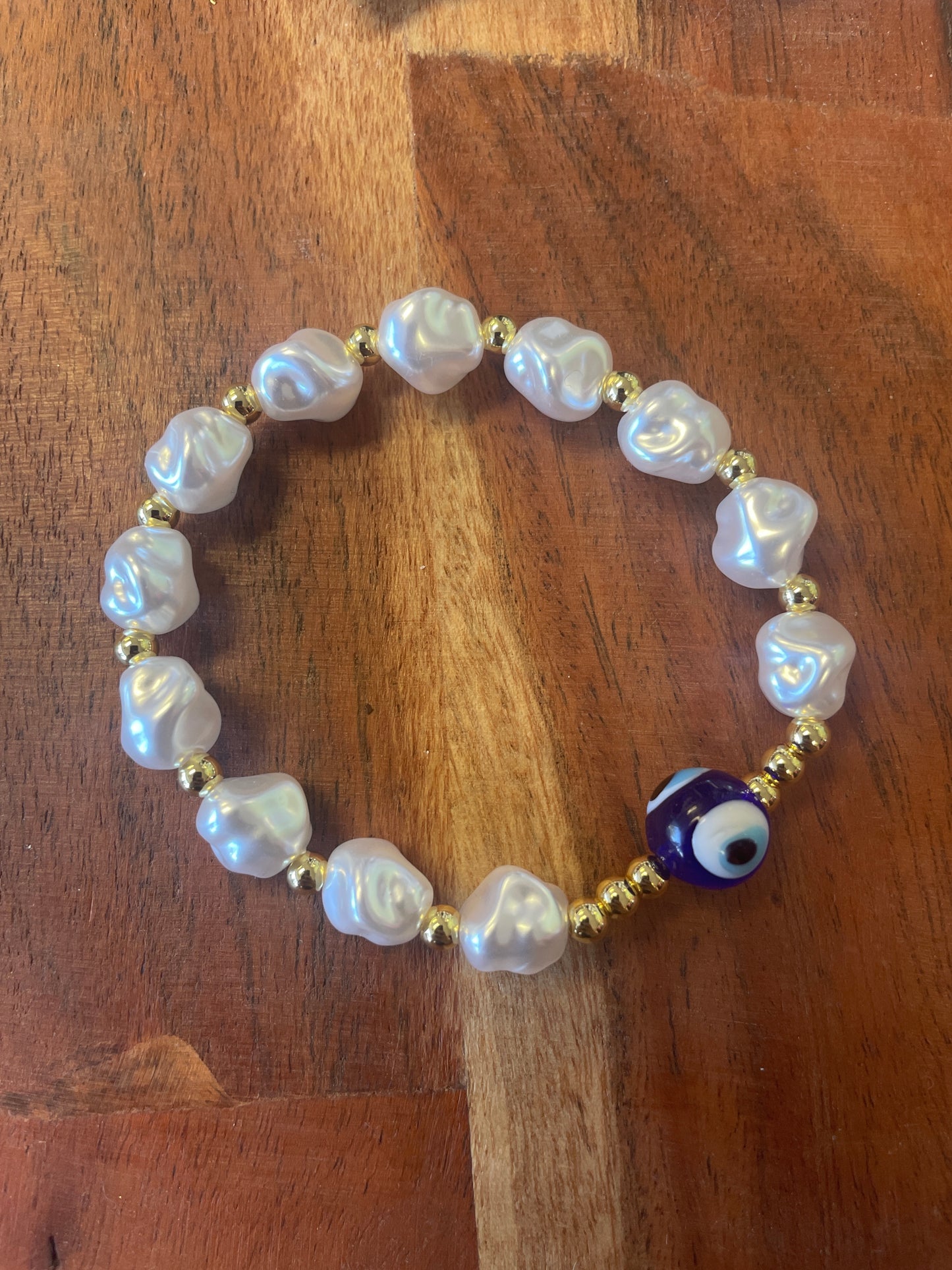 Evil Eye Beaded Bracelet