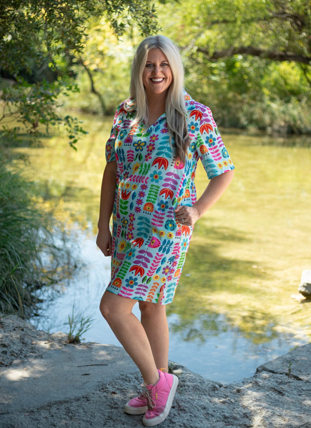 The Lindsey Dress- Garden Party