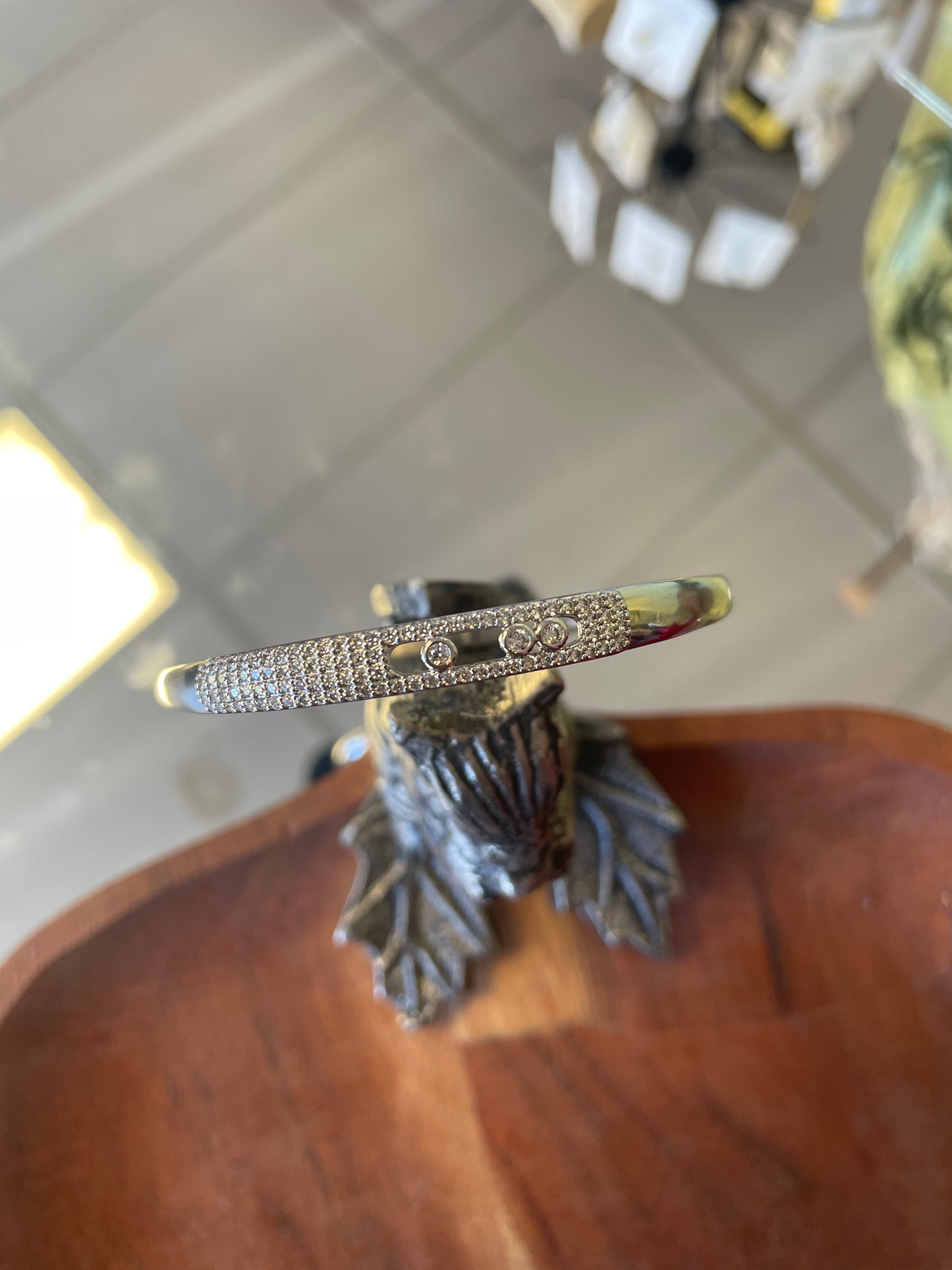 Crystal Snap Pave Bracelet
