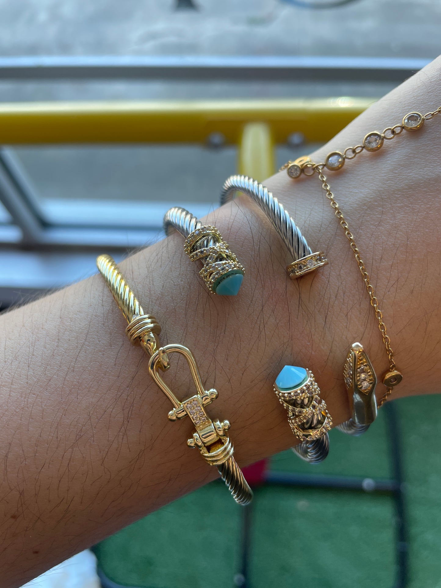 Cable Bracelets Multi