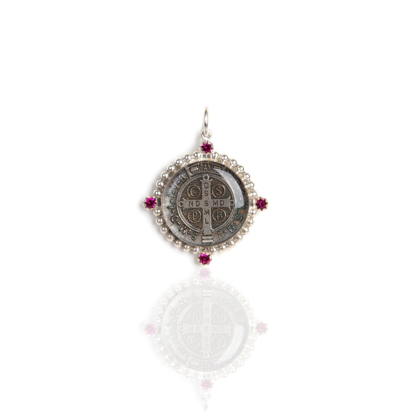 Bespoke San Benito Charm in Pink Silver / Bespoke San Benito