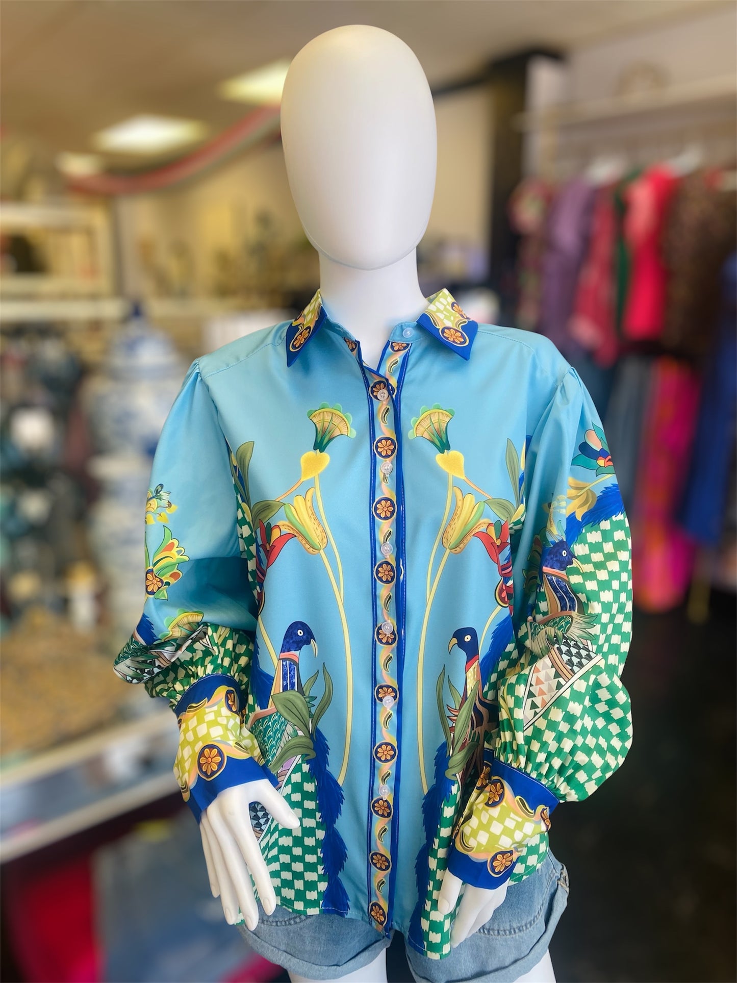 Thor Puff Long Sleeve Top