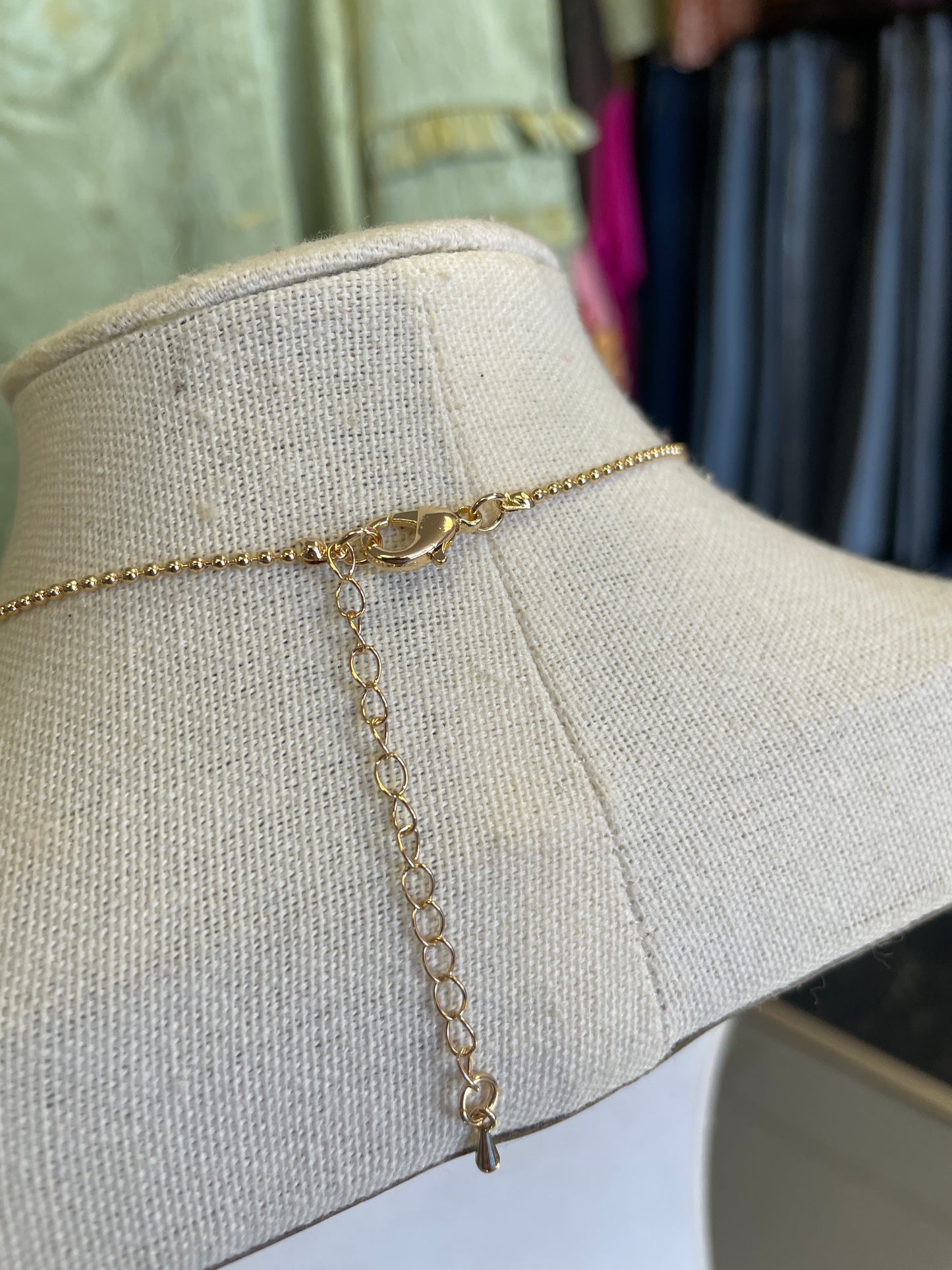 Solitaire Crystal Necklace