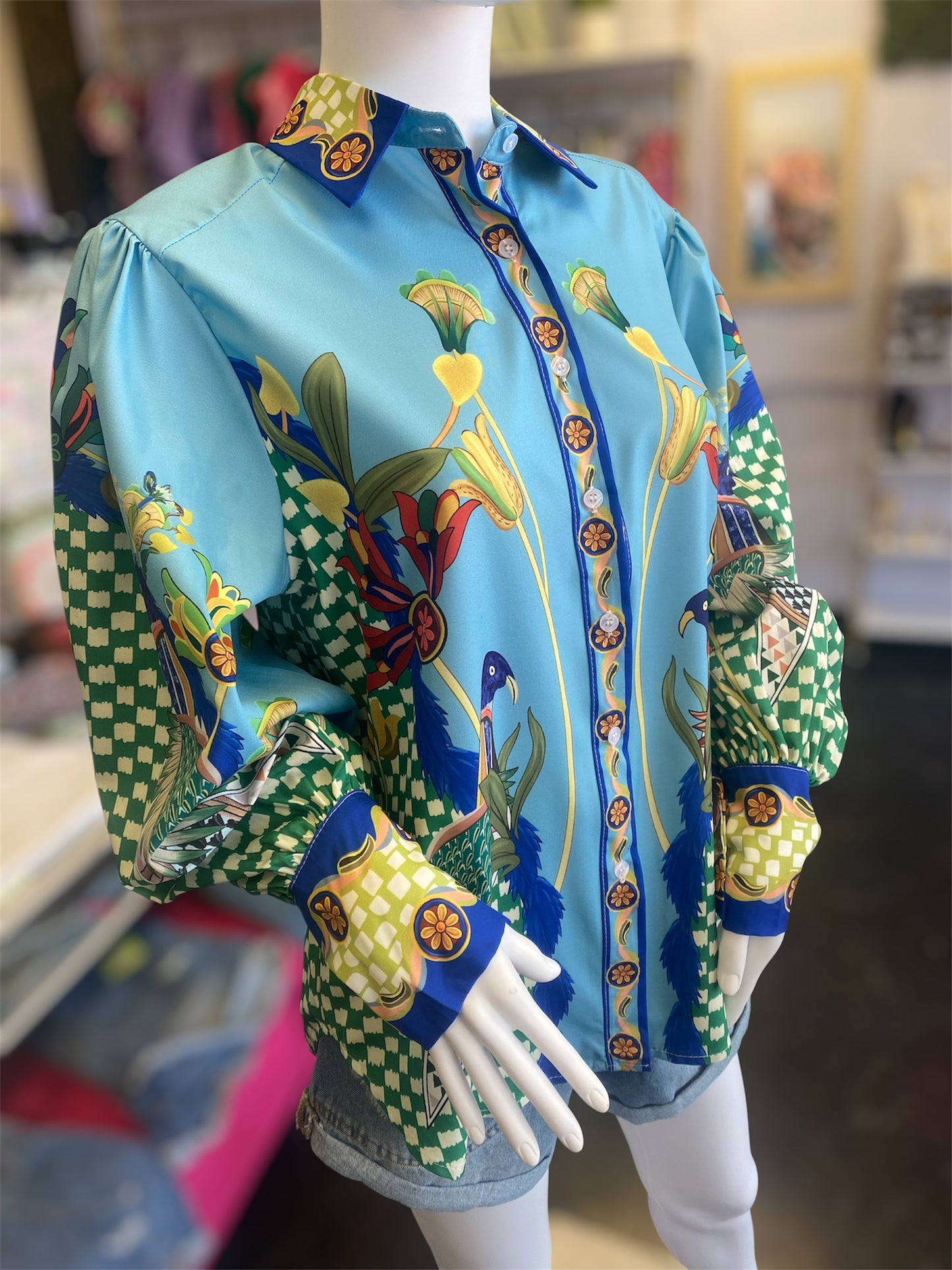 Thor Puff Long Sleeve Top