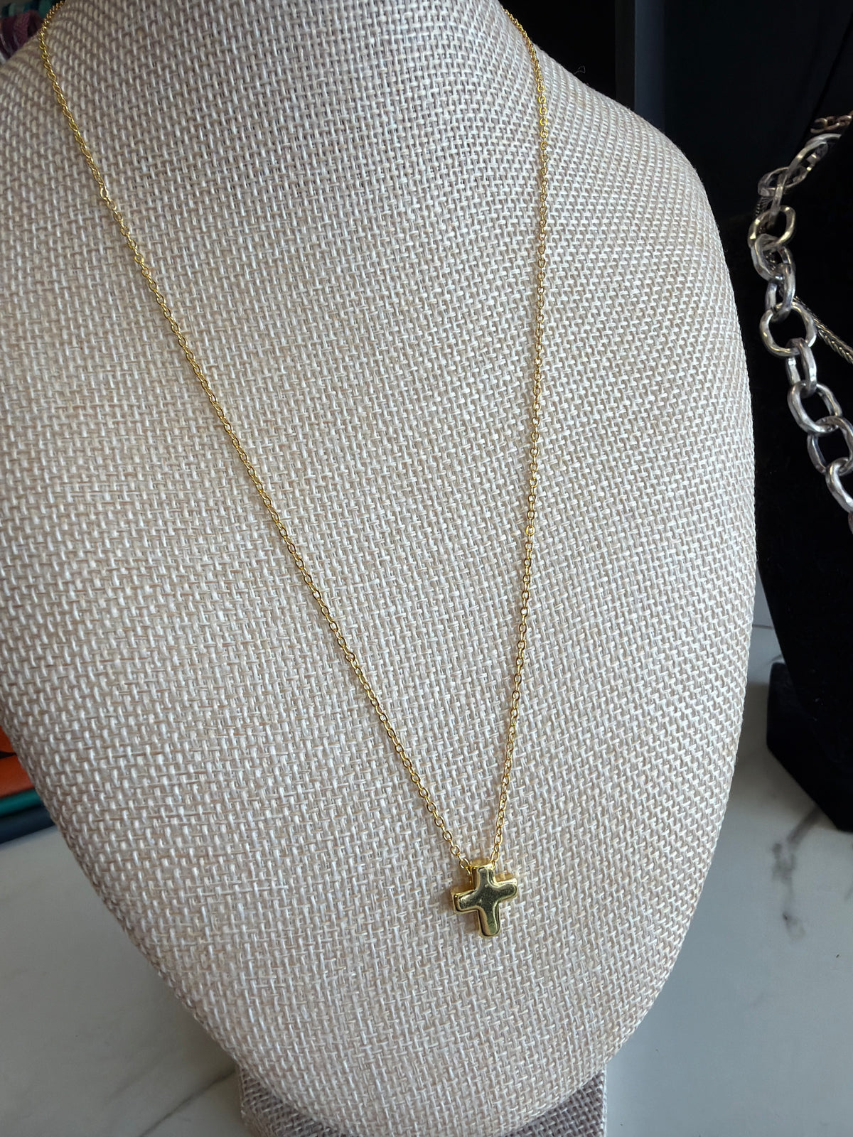Mini Cross Dainty Necklace