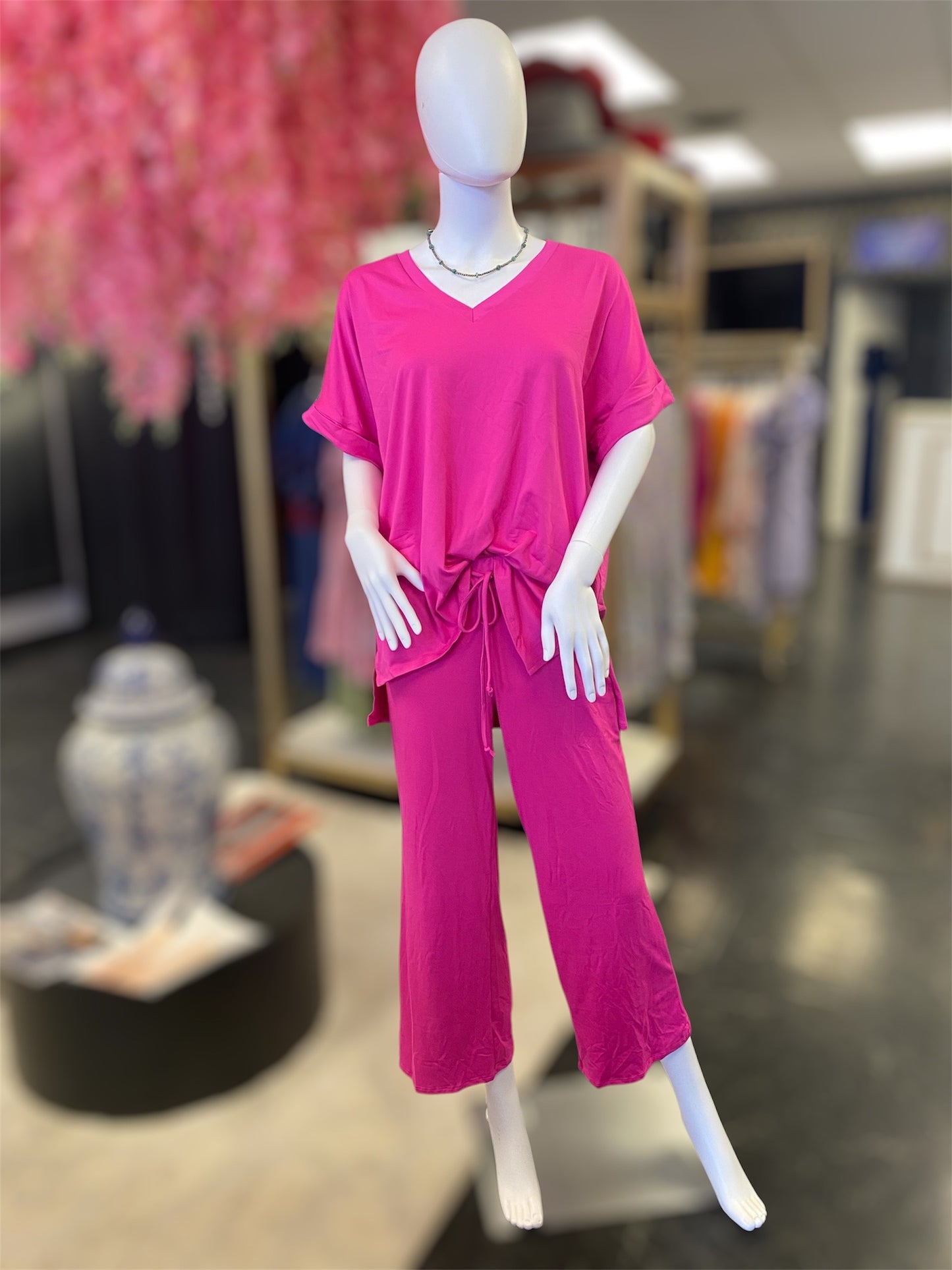 Fuchsia Soft Lounge Set