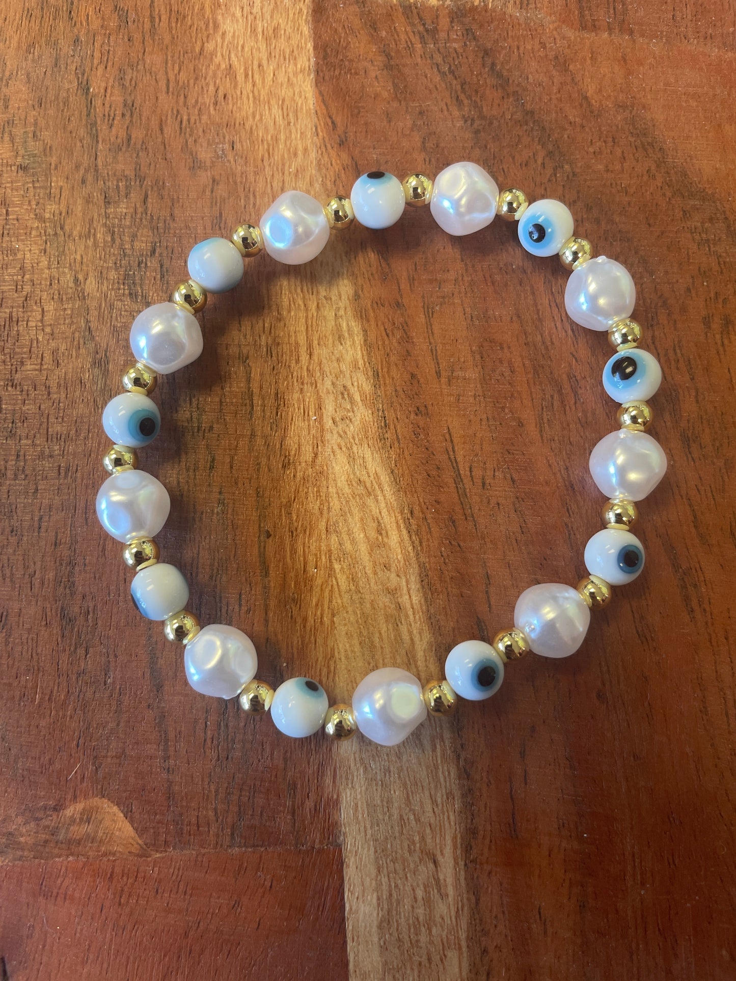 Evil Eye Beaded Bracelet