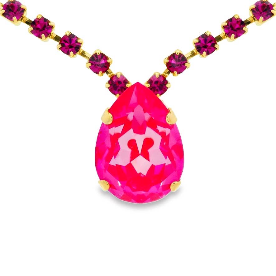 Milli Necklace in Fuchsia / Ultra Fuchsia