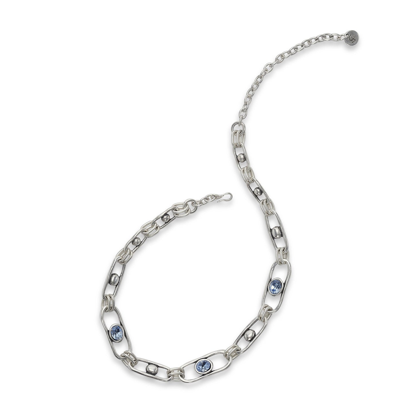 Handmade Pewter Necklace - 3811