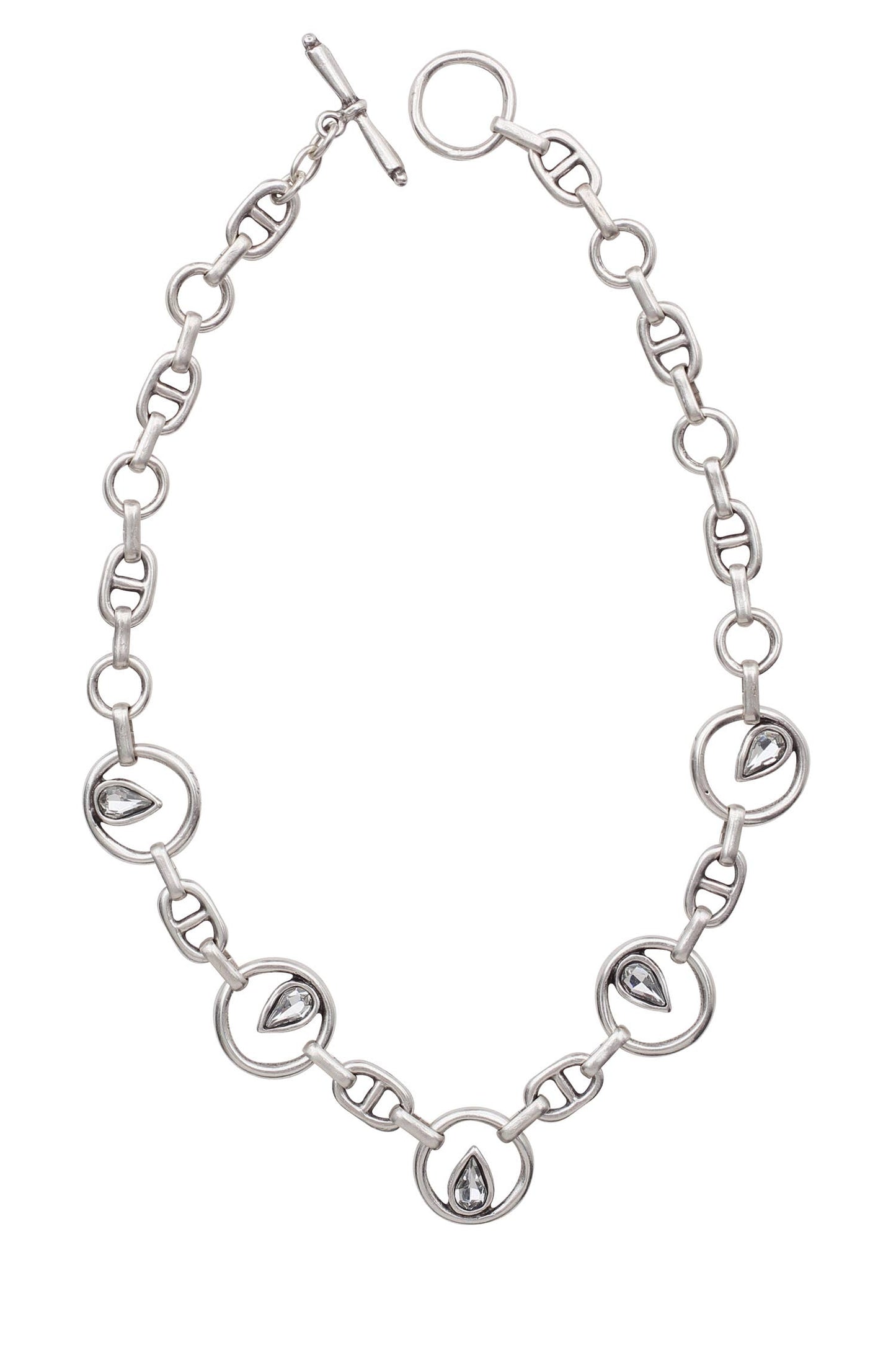Handmade Pewter Necklace - 3827