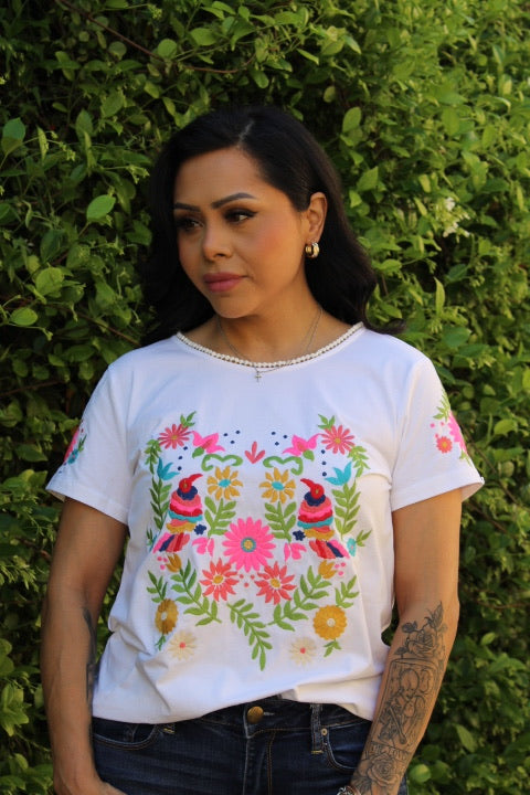 Fiesta Embroidery T-Shirt