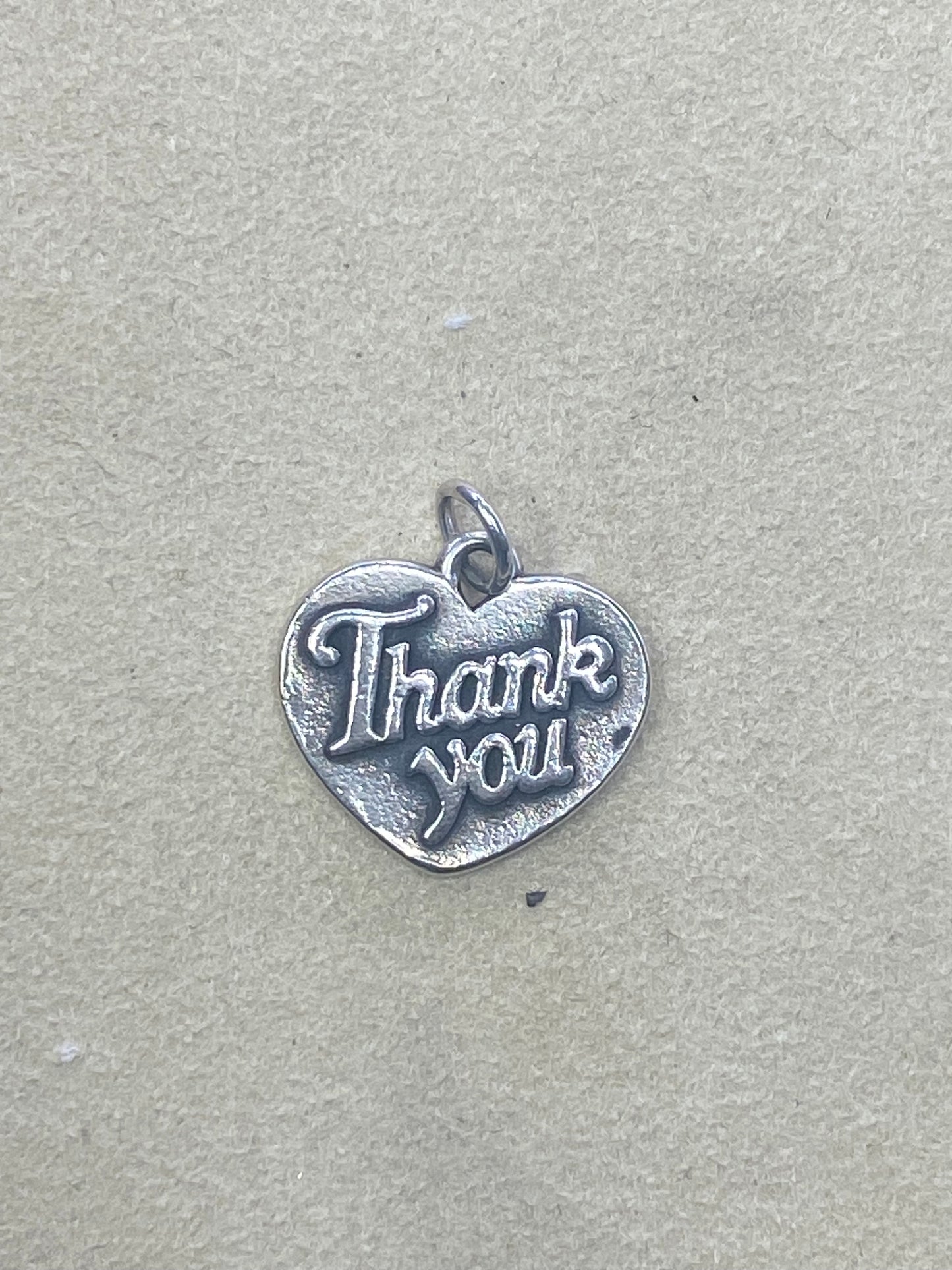 Retired James Avery Thank You Charm