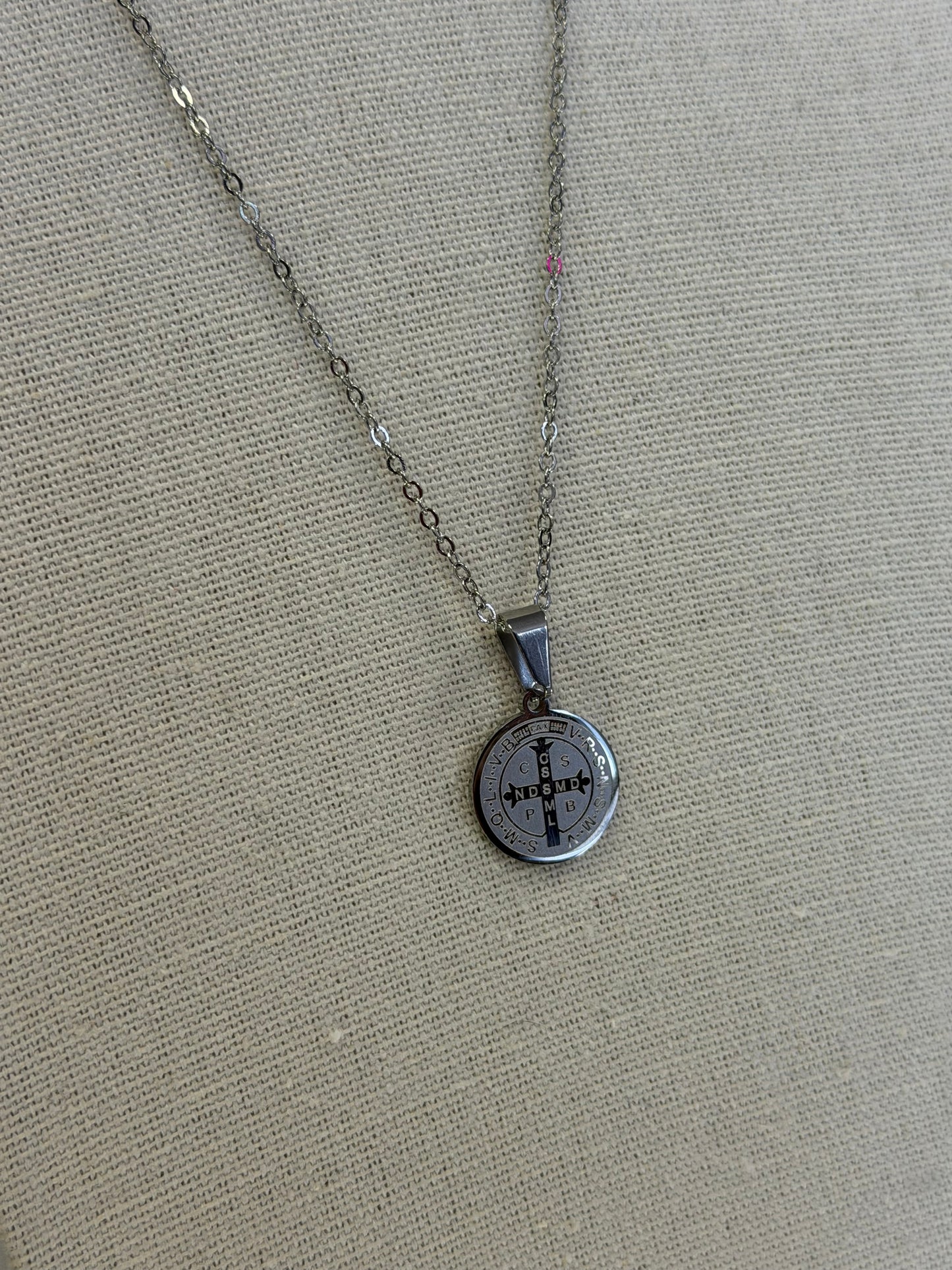 Simple Saint Benedict Necklace