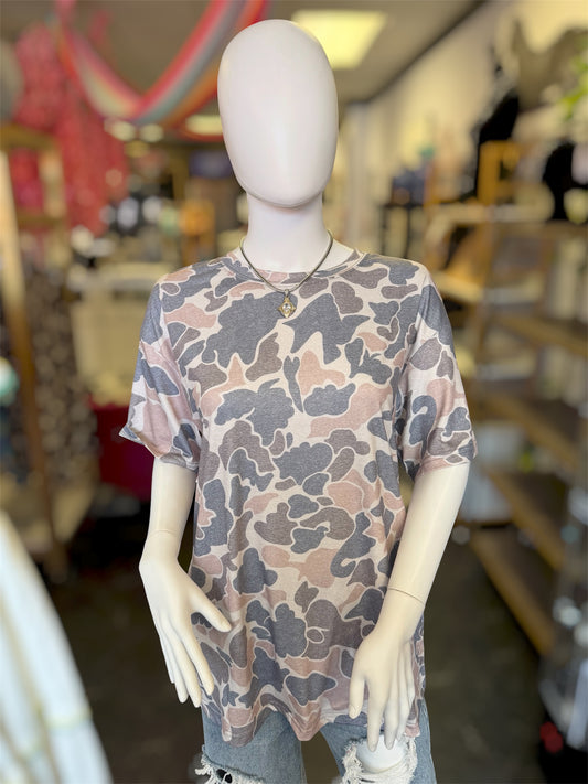 Comfy Camo Tee