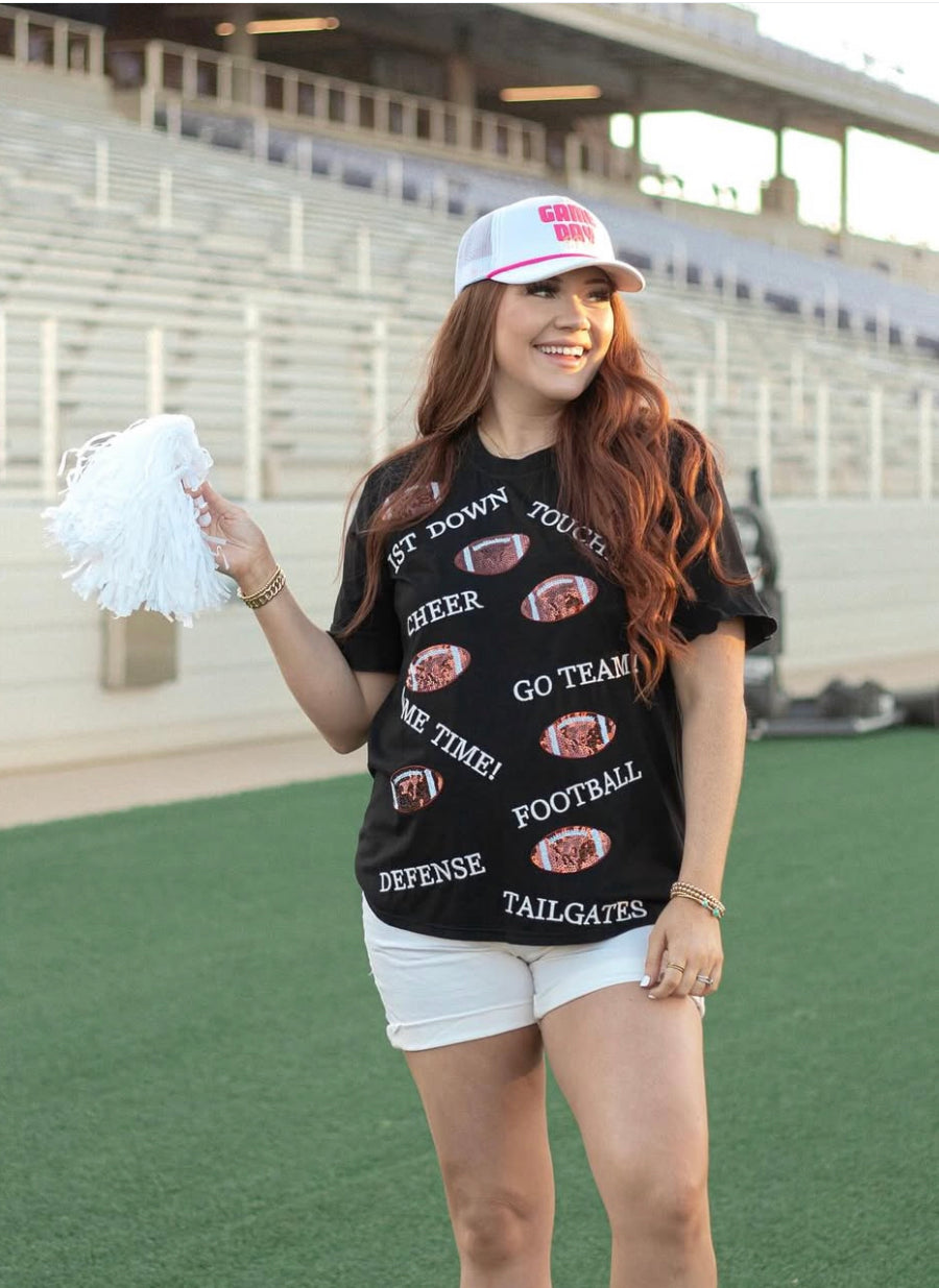 Touchdown Tee - Black