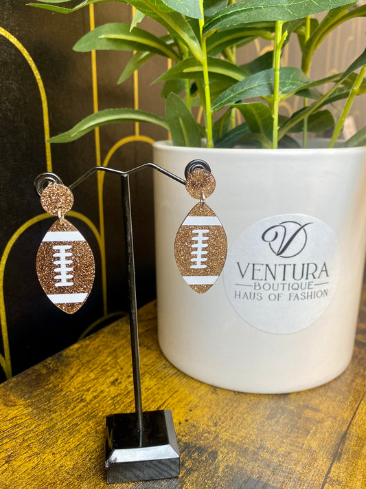 Football Earrings