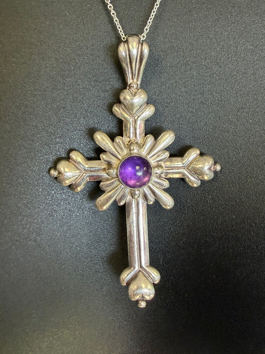 Sterling Silver Large Cross