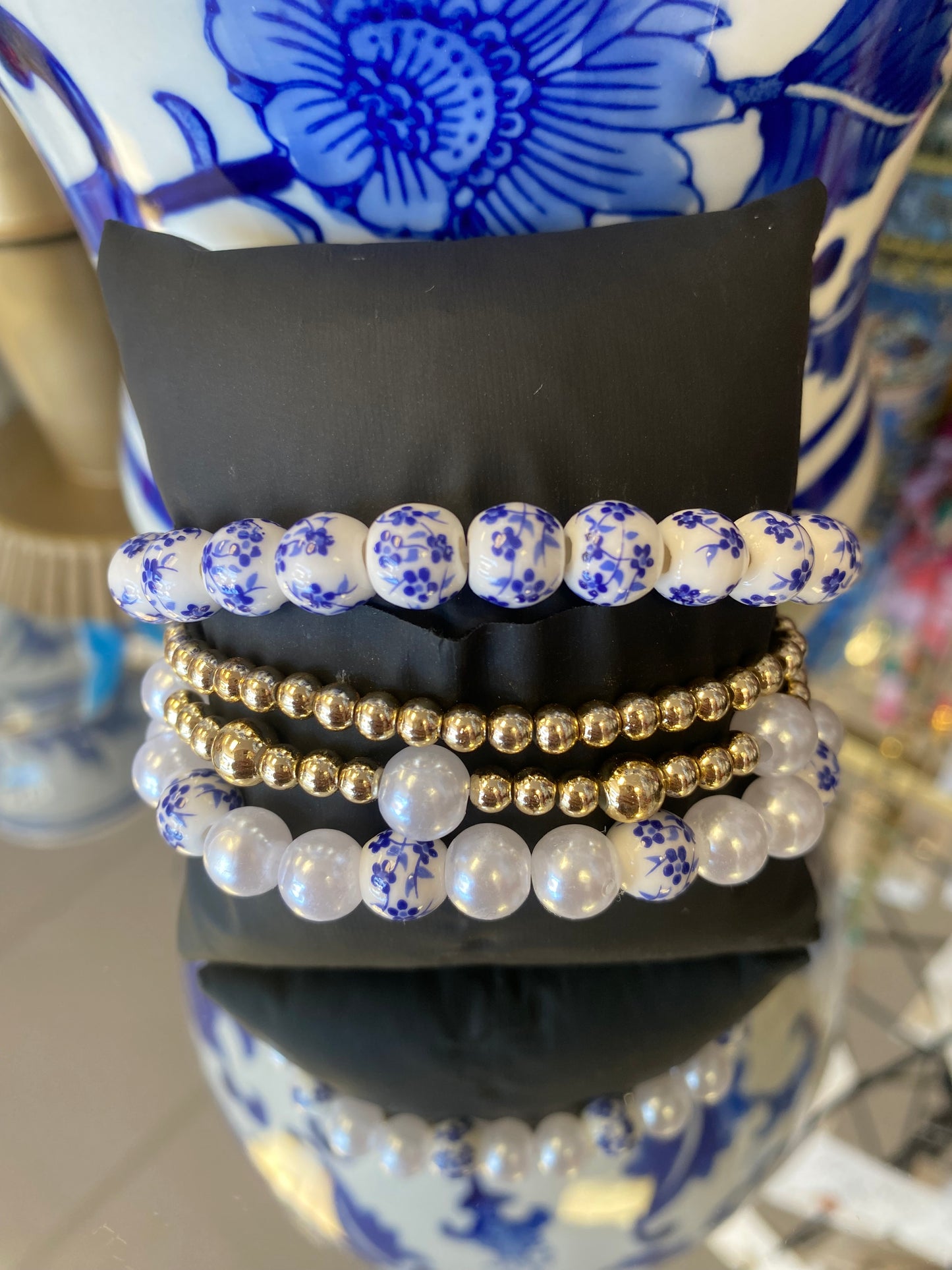 WWJD Stretch Beaded Bracelets