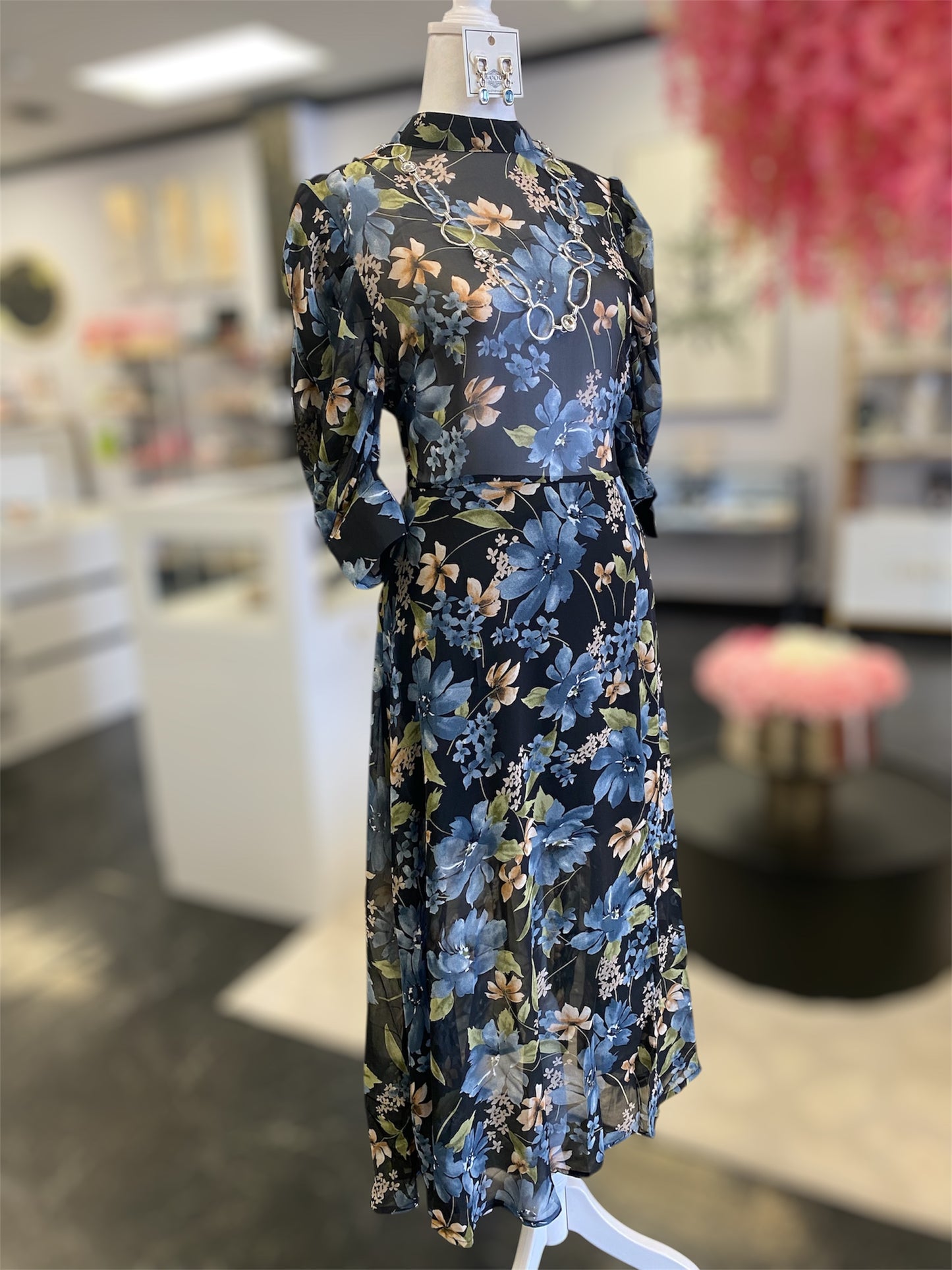Formal Floral Maxie Dress
