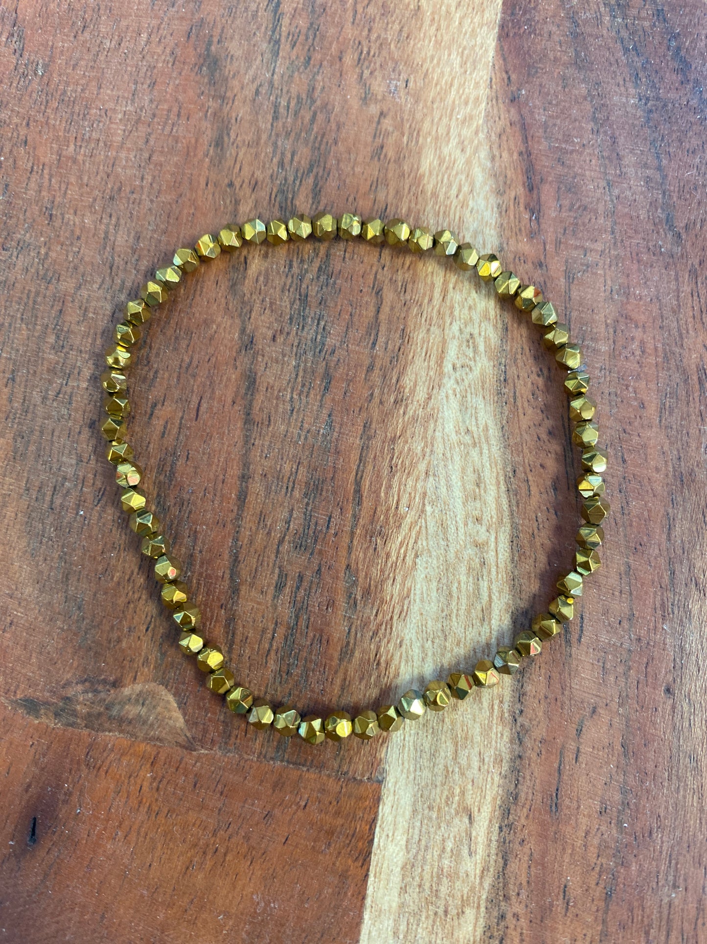 Specialty Bronze Tone Stainless Steel Gold Plated Bracelet