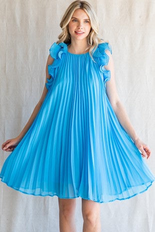 Luxurious Sky Blue Dress