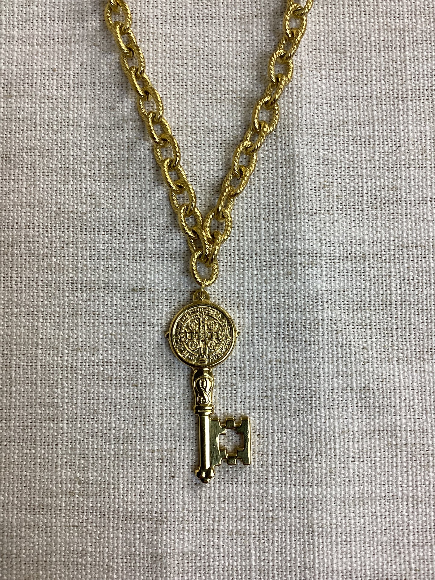 Imperial Necklace Saint Benedict Key