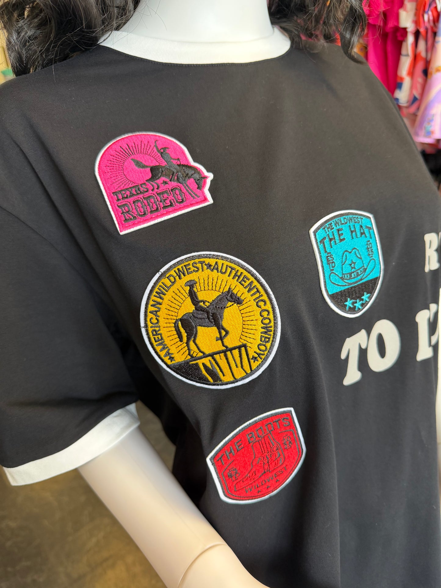 Road To Luck L&B Top With Patches
