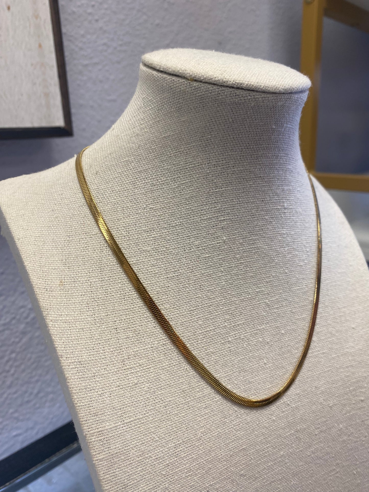 Stainless Gold Plated Summer Chain Necklace