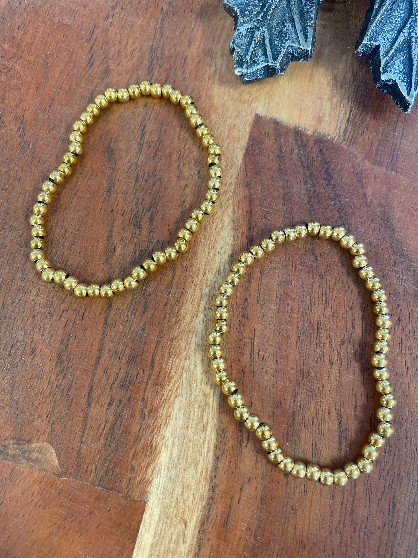 Beaded Stainless Steel Bracelets