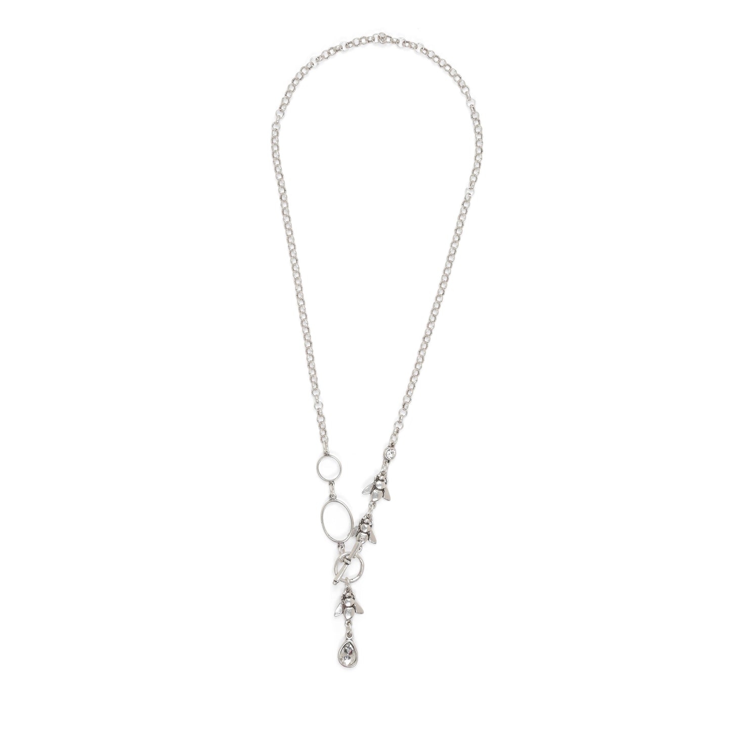 Handmade Honey Bee Pewter Necklace - NN3554