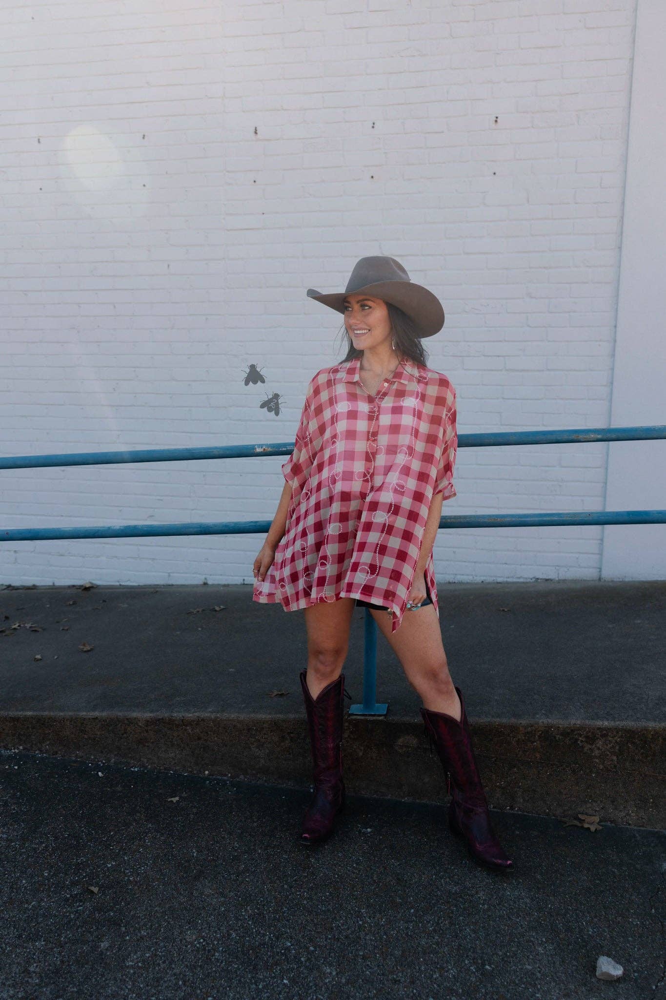 SQUARE DANCE *GINGYROPE: L/XL