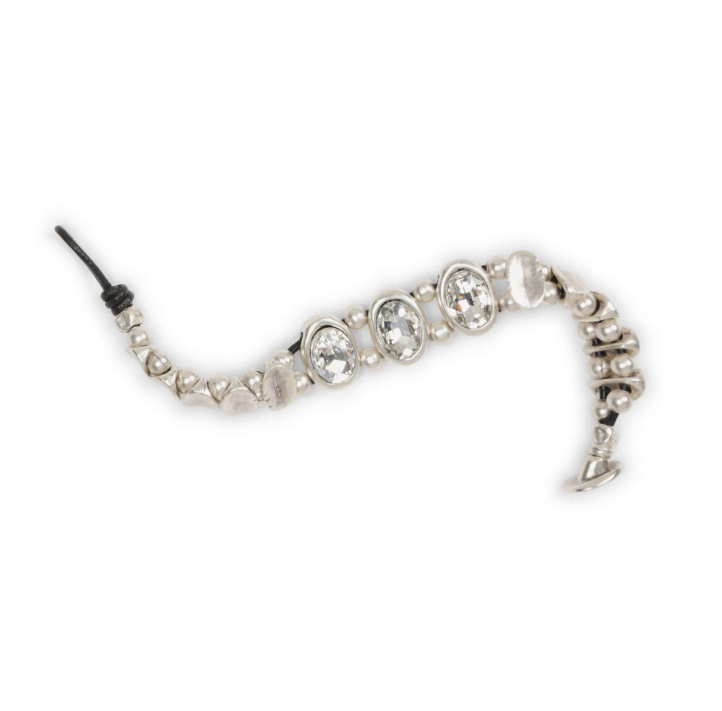 Handmade Pewter Bracelet - NB2367