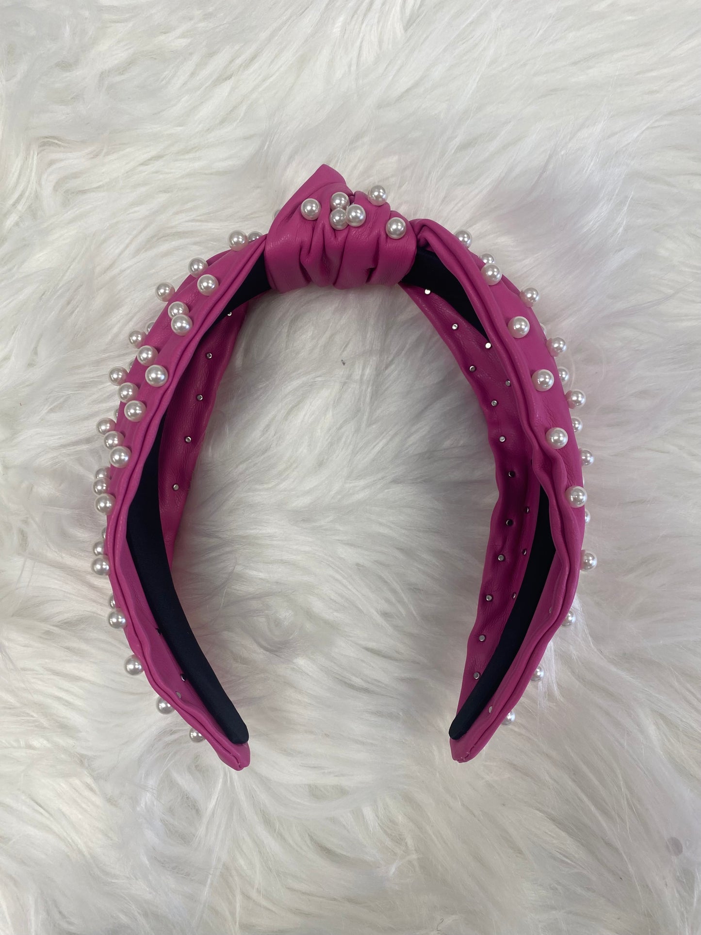 Pink Pearl Headband