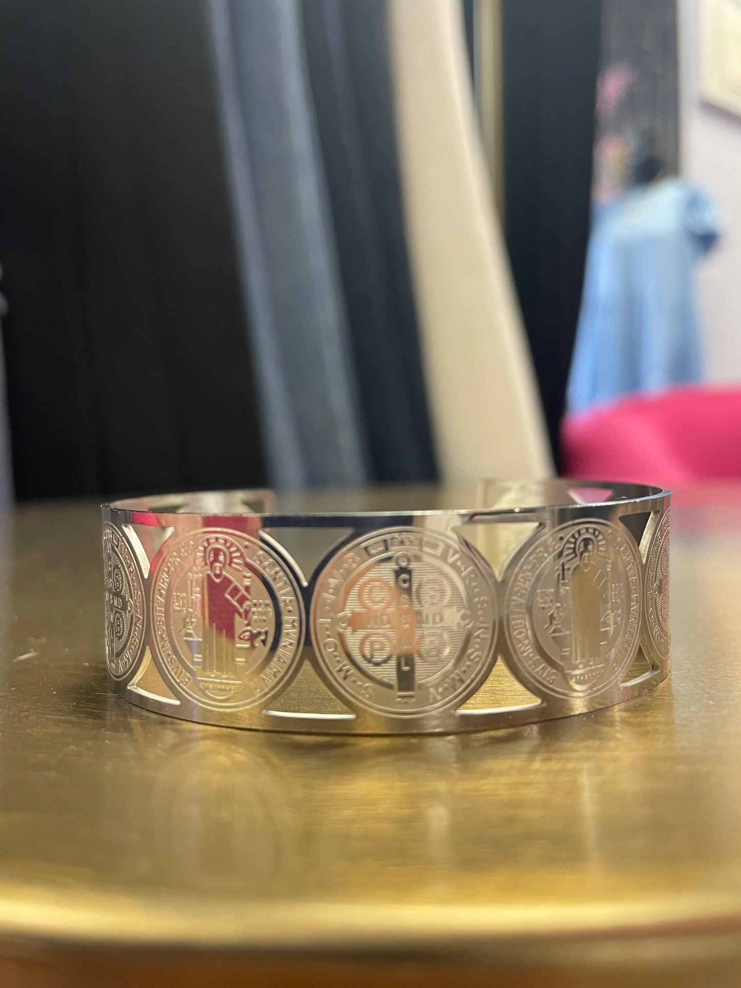 Saint Benedict Cuff Bracelet