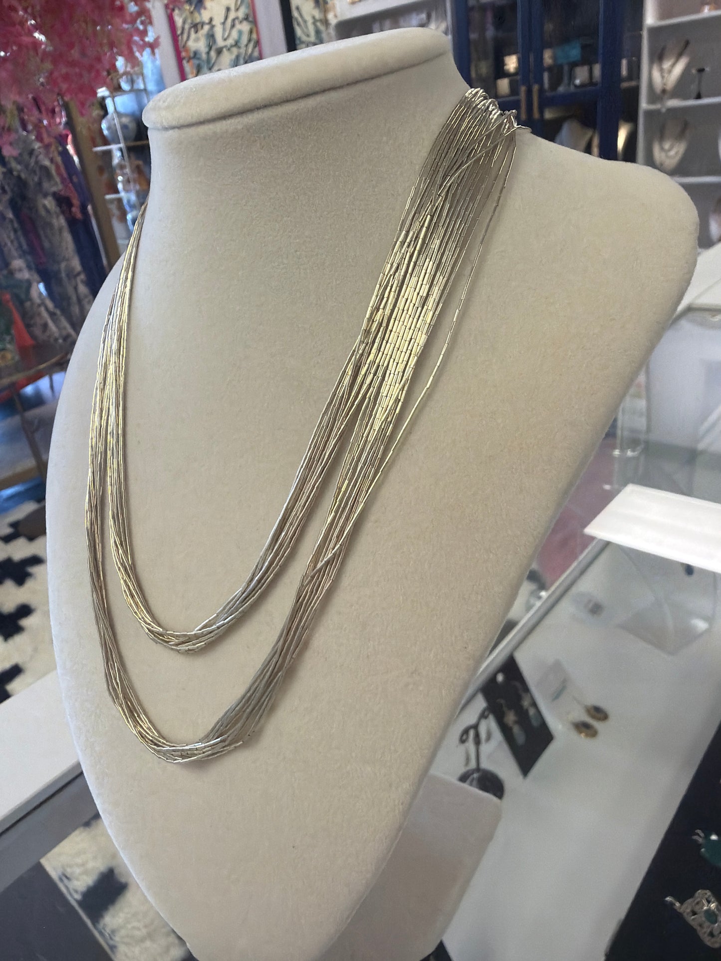 Sterling Silver Liquid Silver 16 & 18 Inch Necklaces