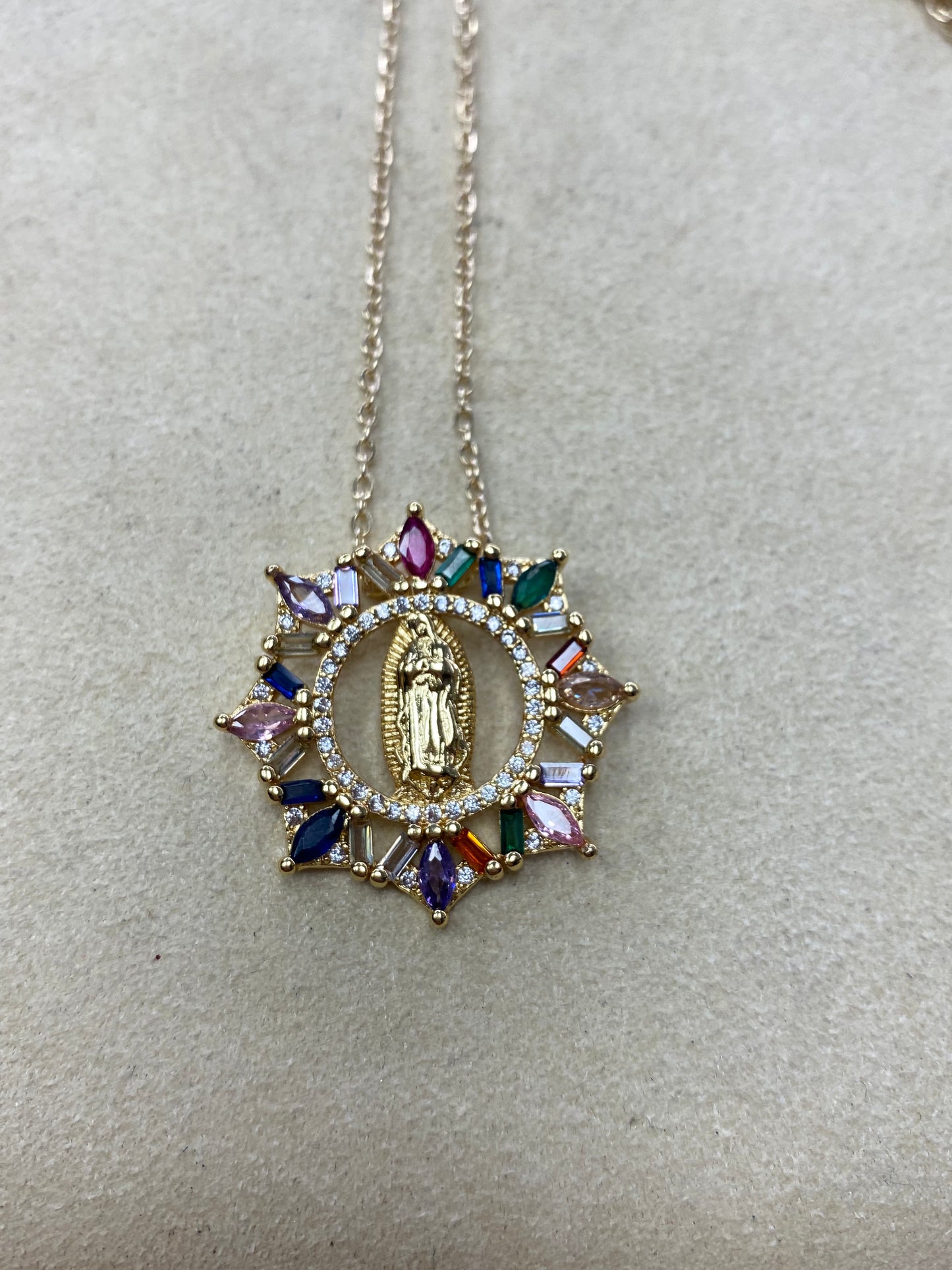 Rainbow Mother Mary Circle 2