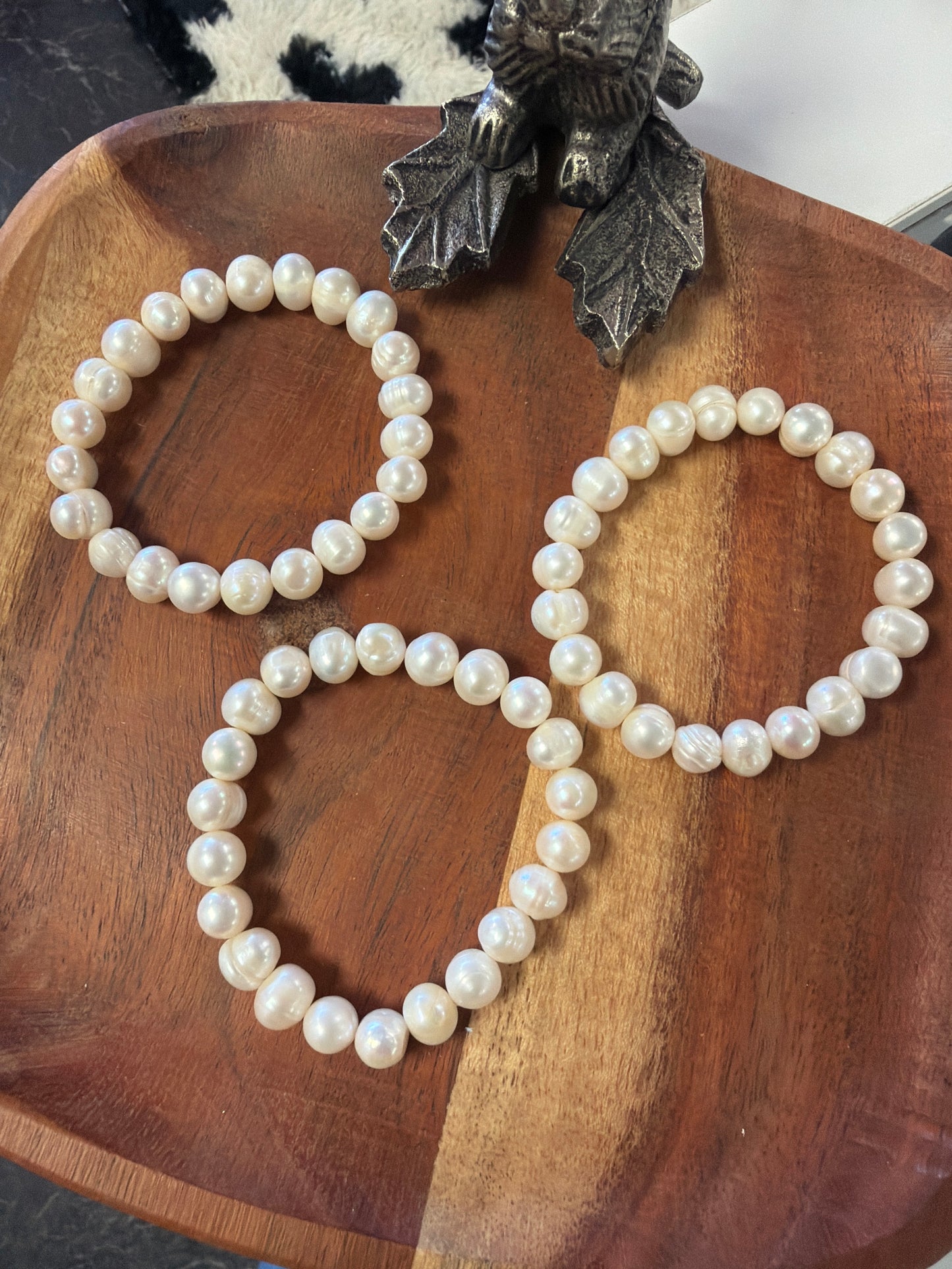 Stretchy Freshwater Pearl Bracelets