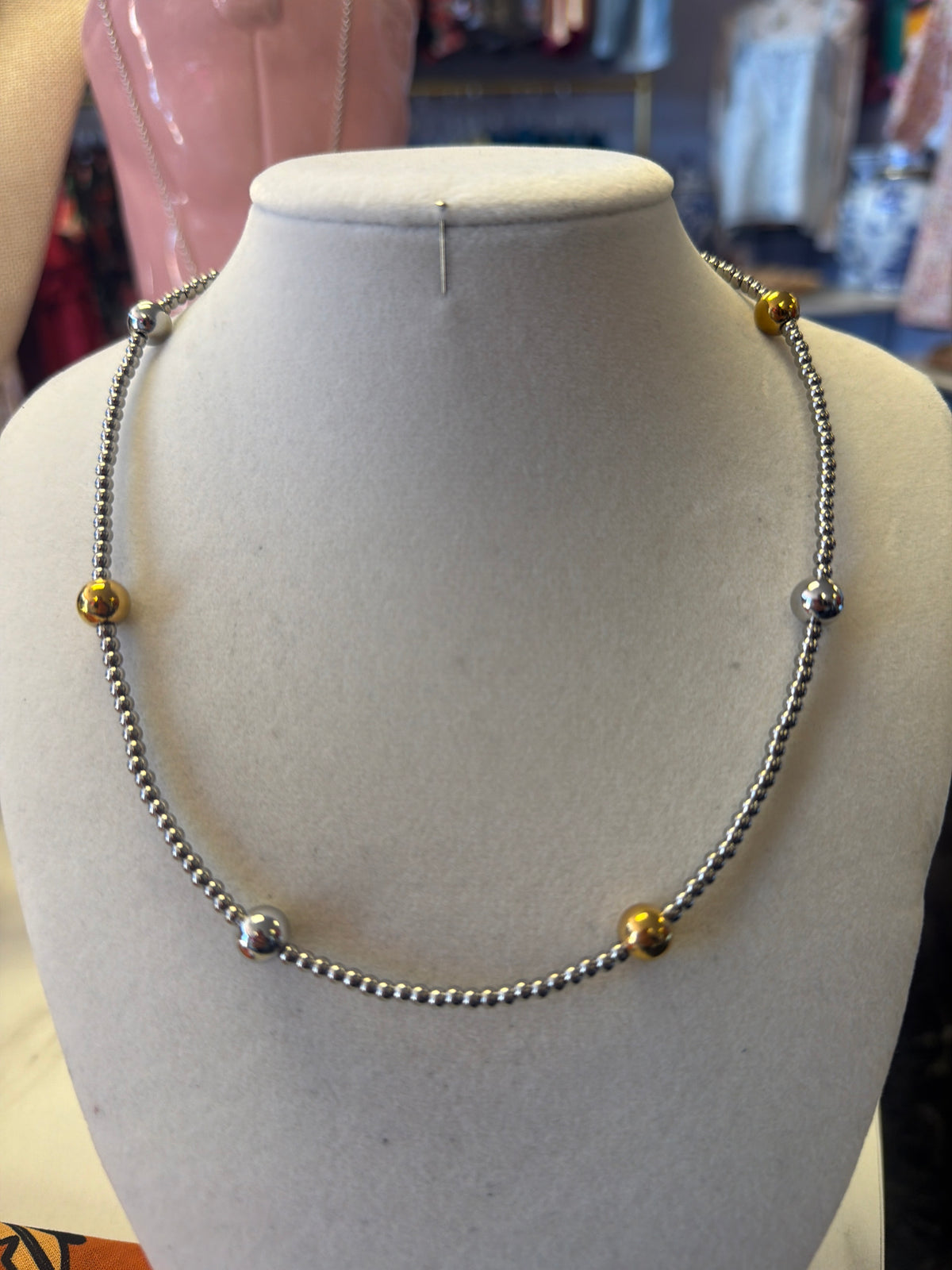 Multi Tone Stainless Necklaces