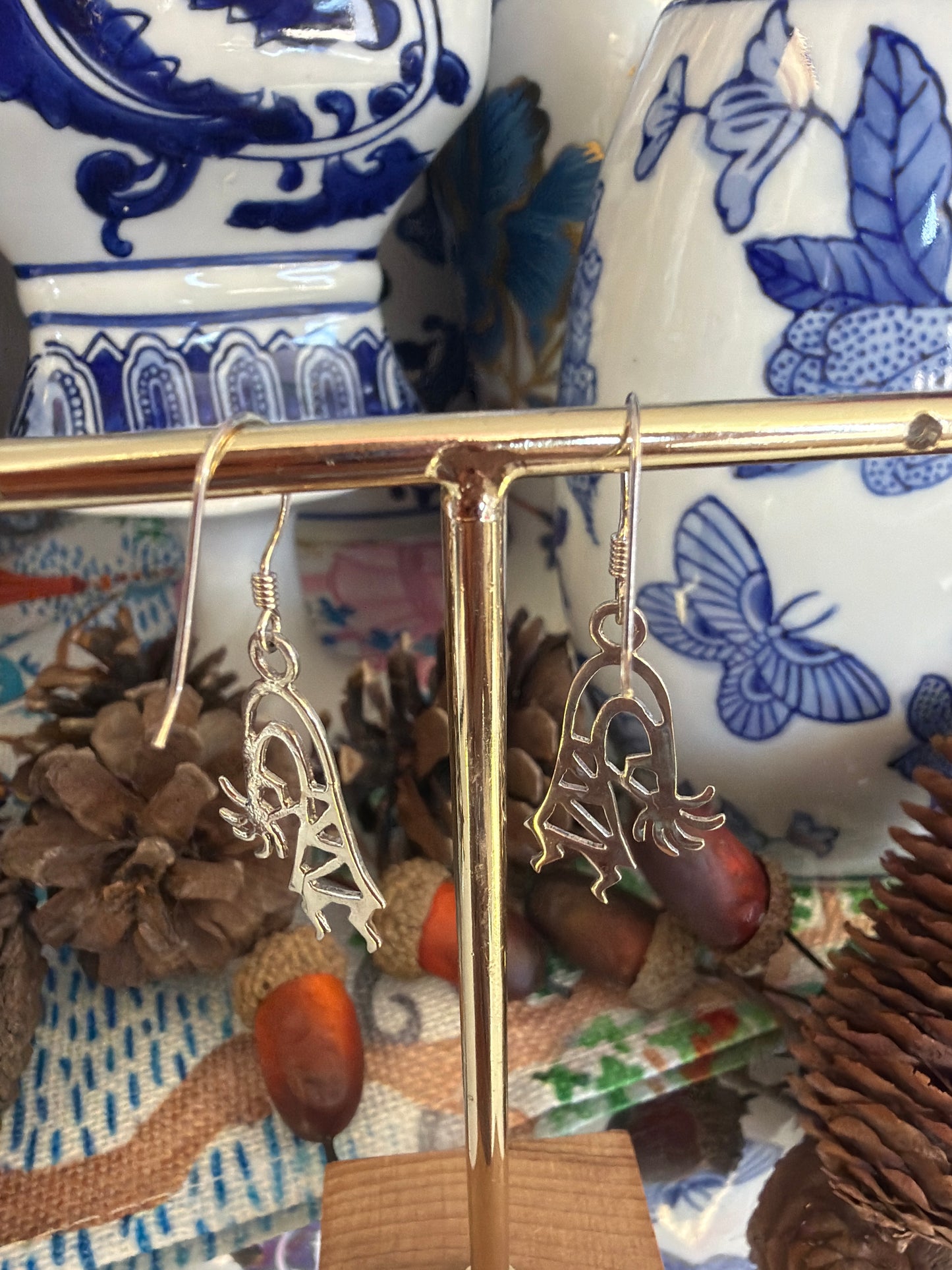 Sterling Silver Dancer Earrings